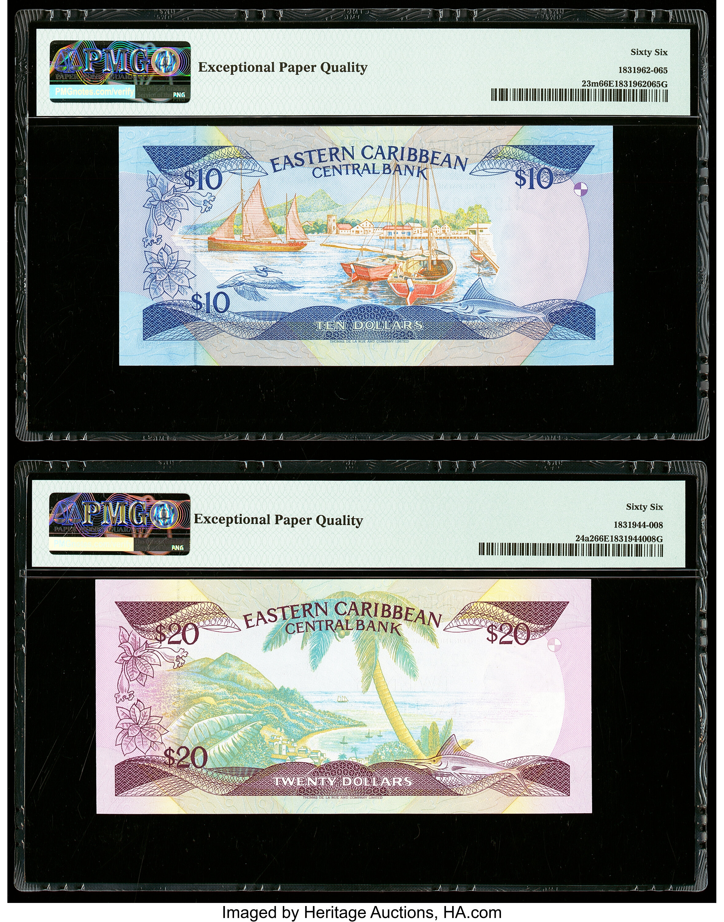 image for: East Caribbean States  10 dollars (B207u1)