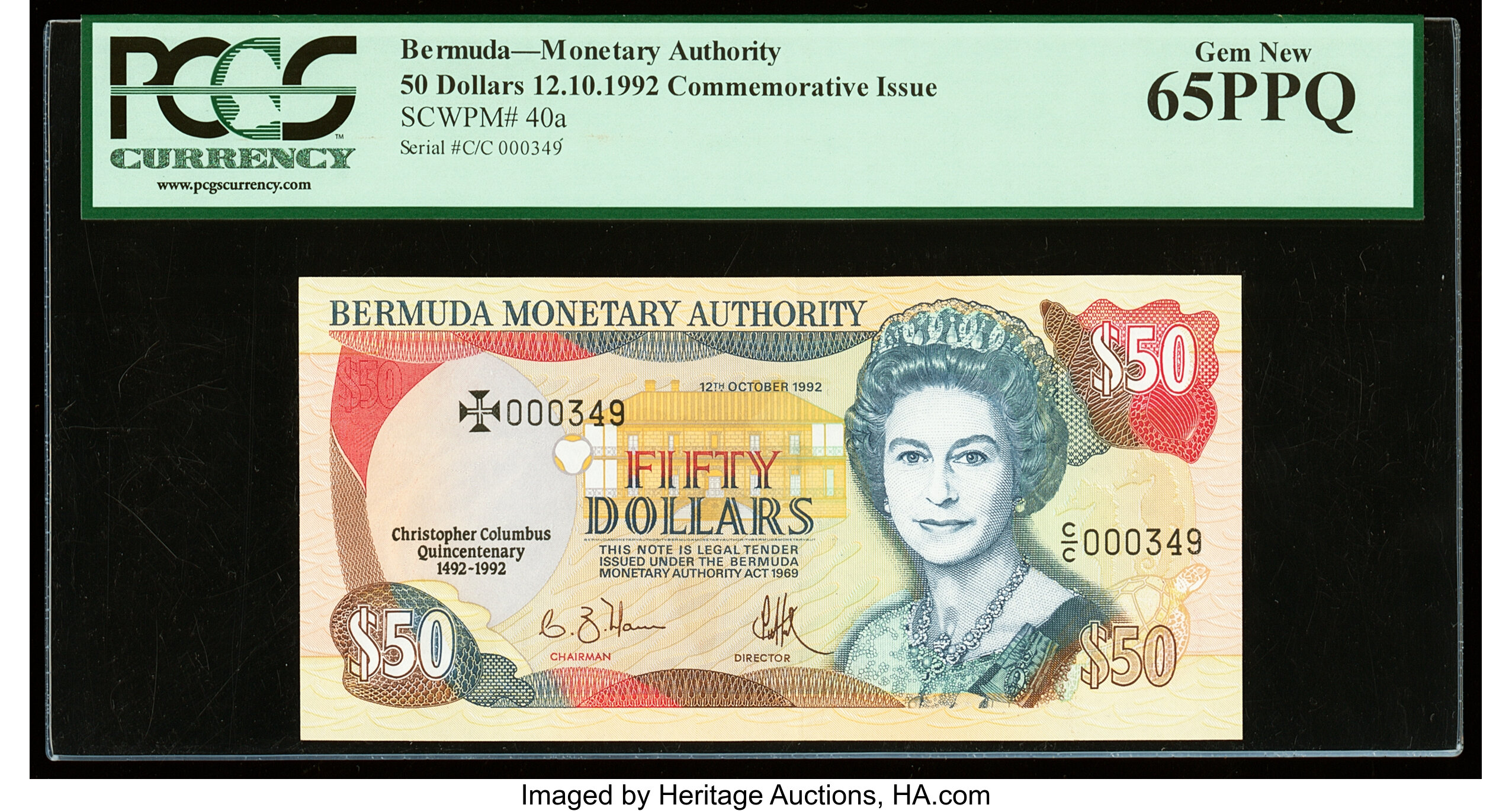 image for: Bermuda  2 dollars (B214a)