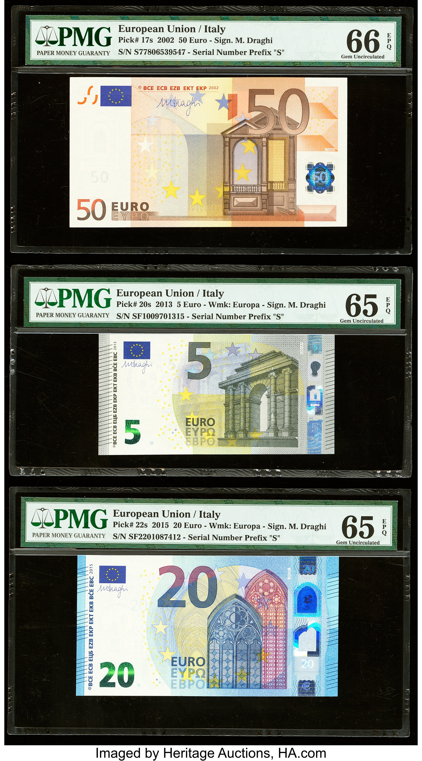 image for: European Monetary Union  20 euro (B110r4)