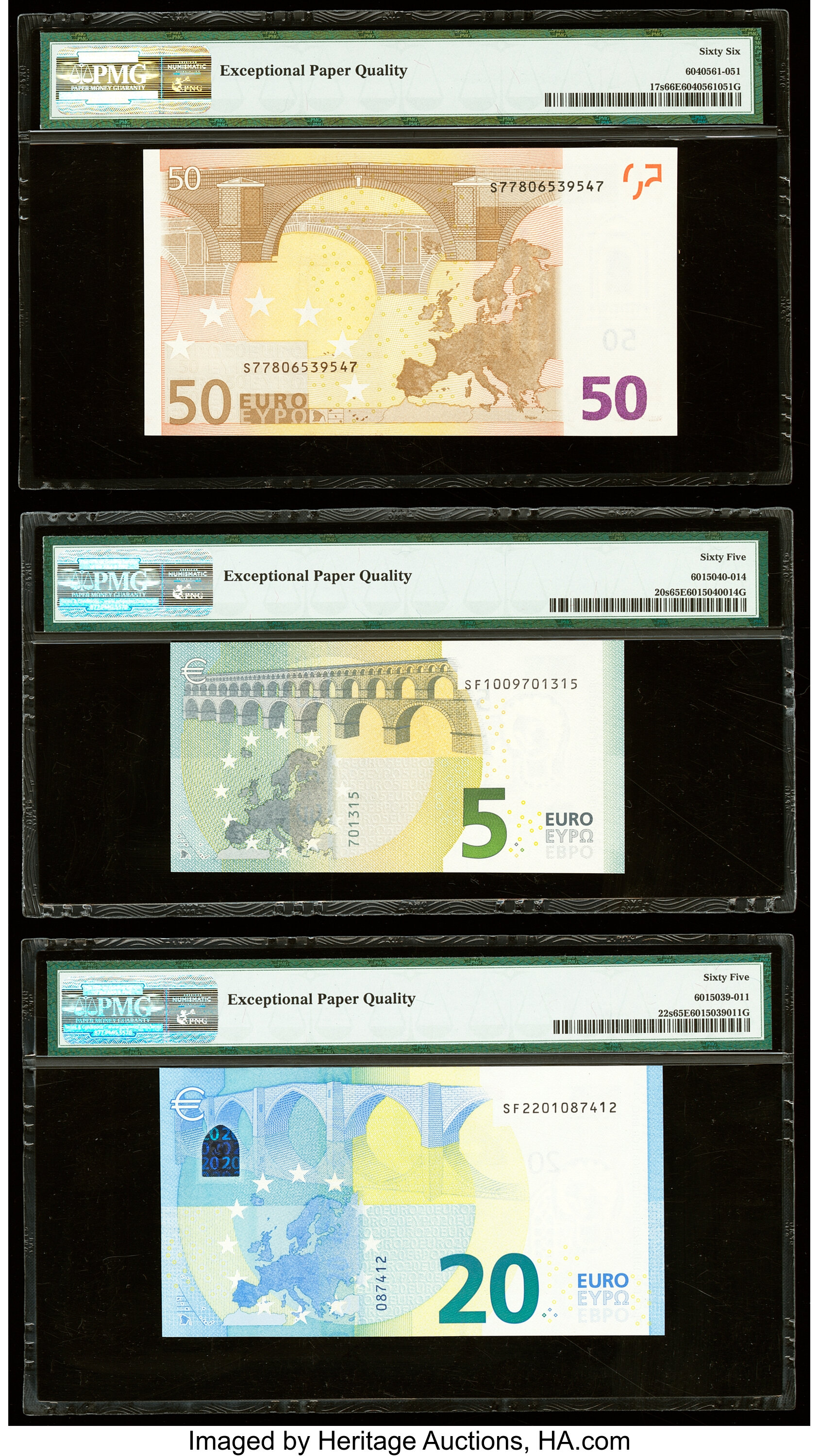 image for: European Monetary Union  20 euro (B110x3)
