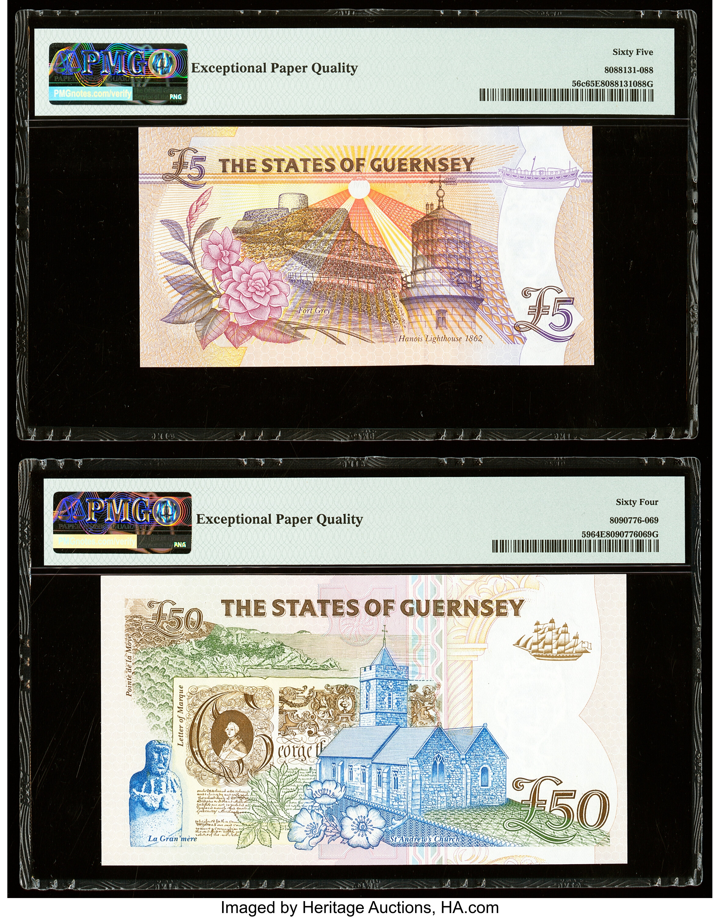 image for: Guernsey  5 pounds (B161b)
