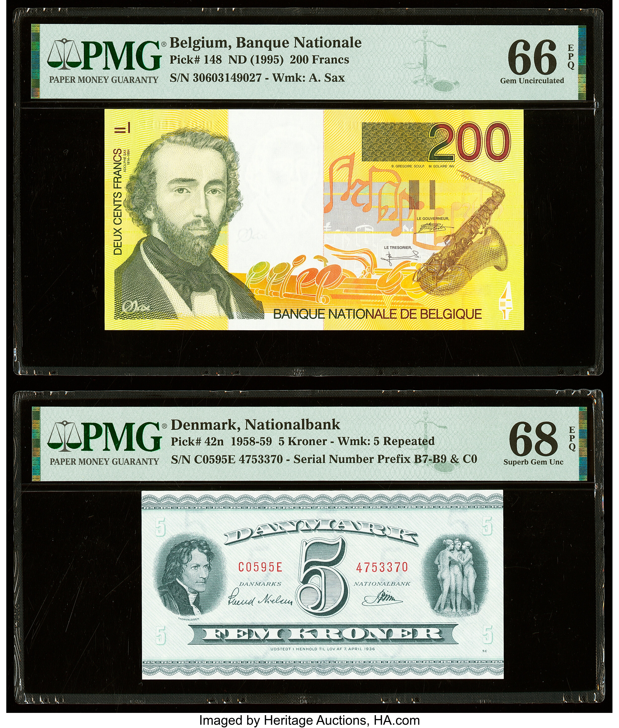 image for: Belgium  200 francs (B591a)