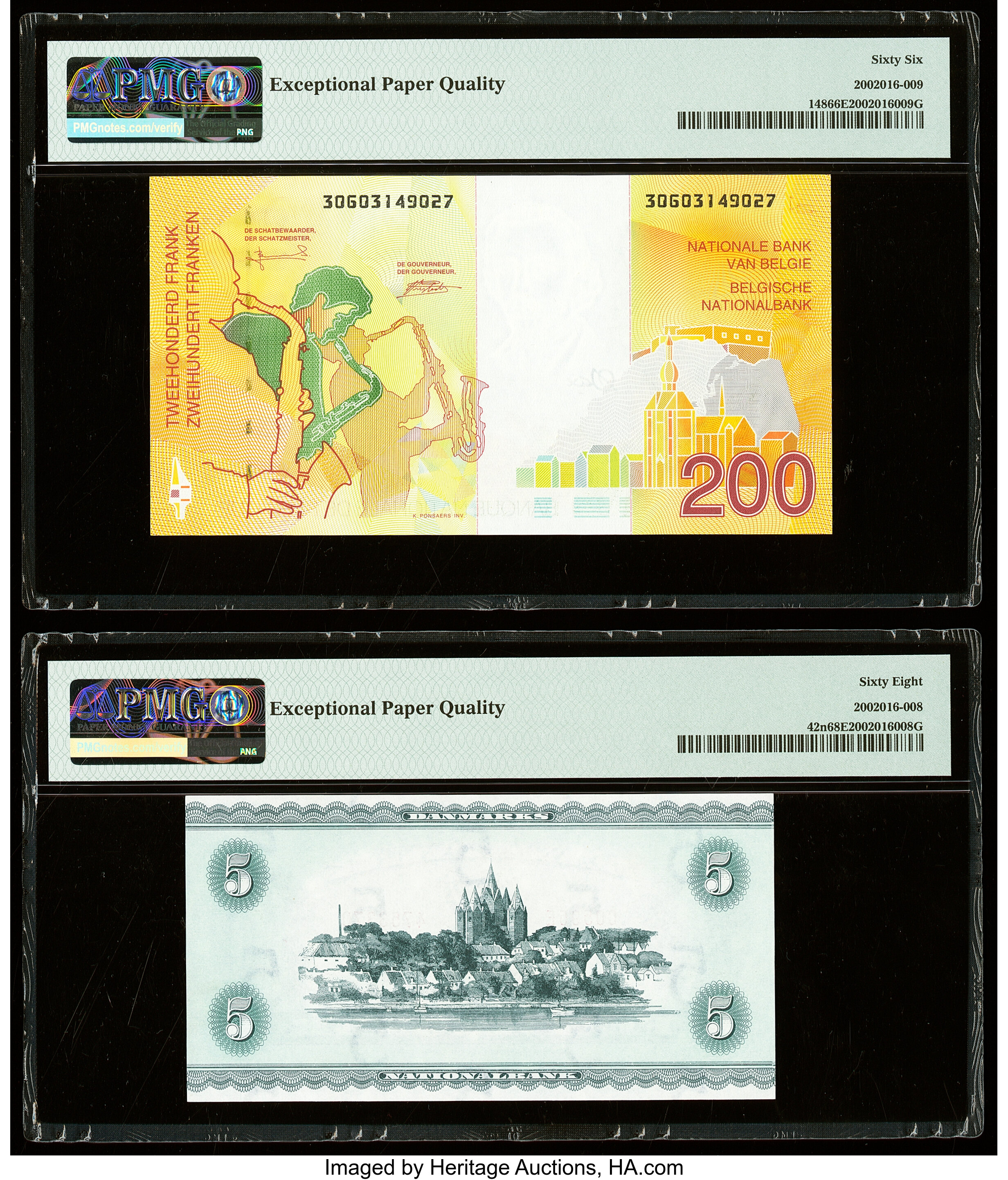 image for: Belgium  200 francs (B591as)