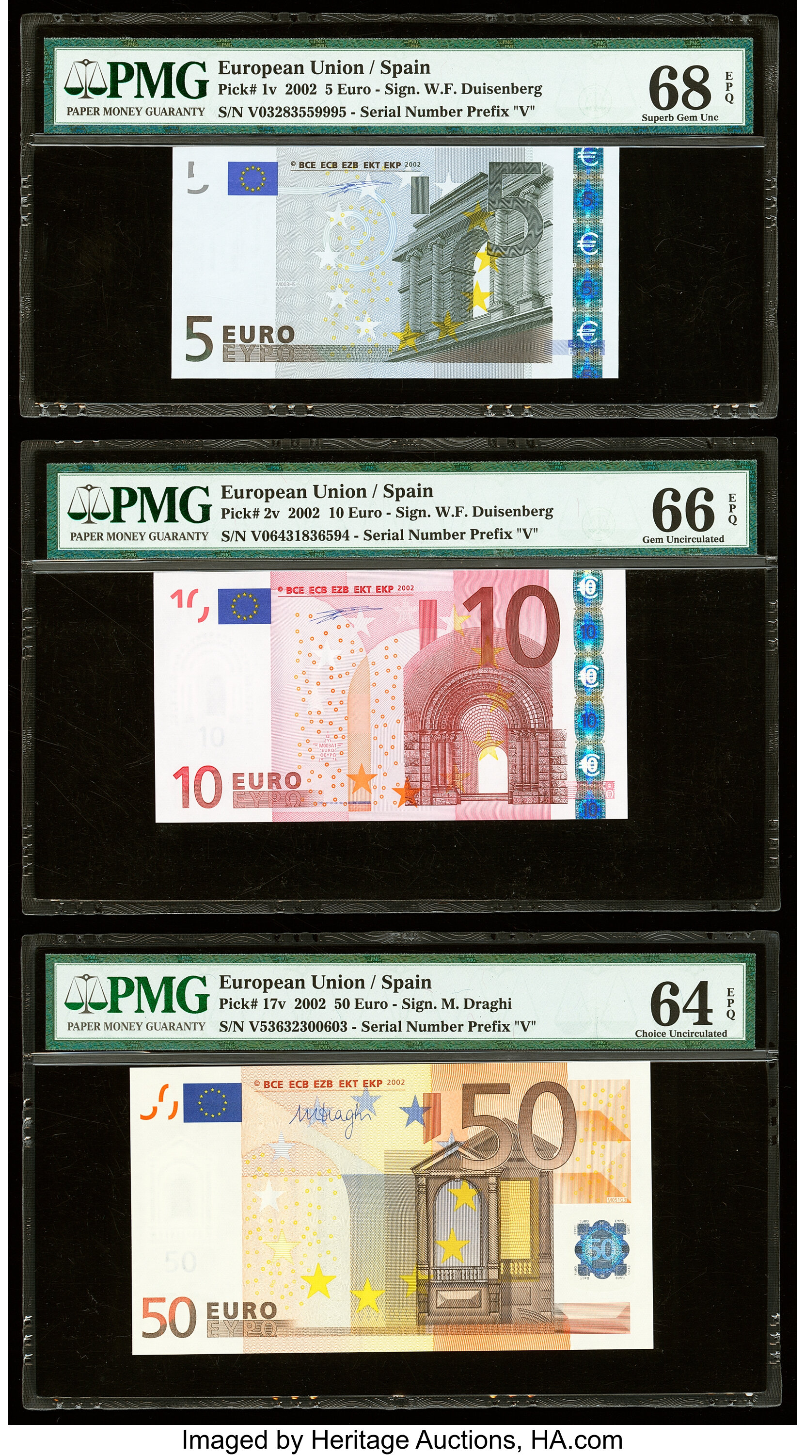 image for: European Monetary Union  5 euro (B101x1)