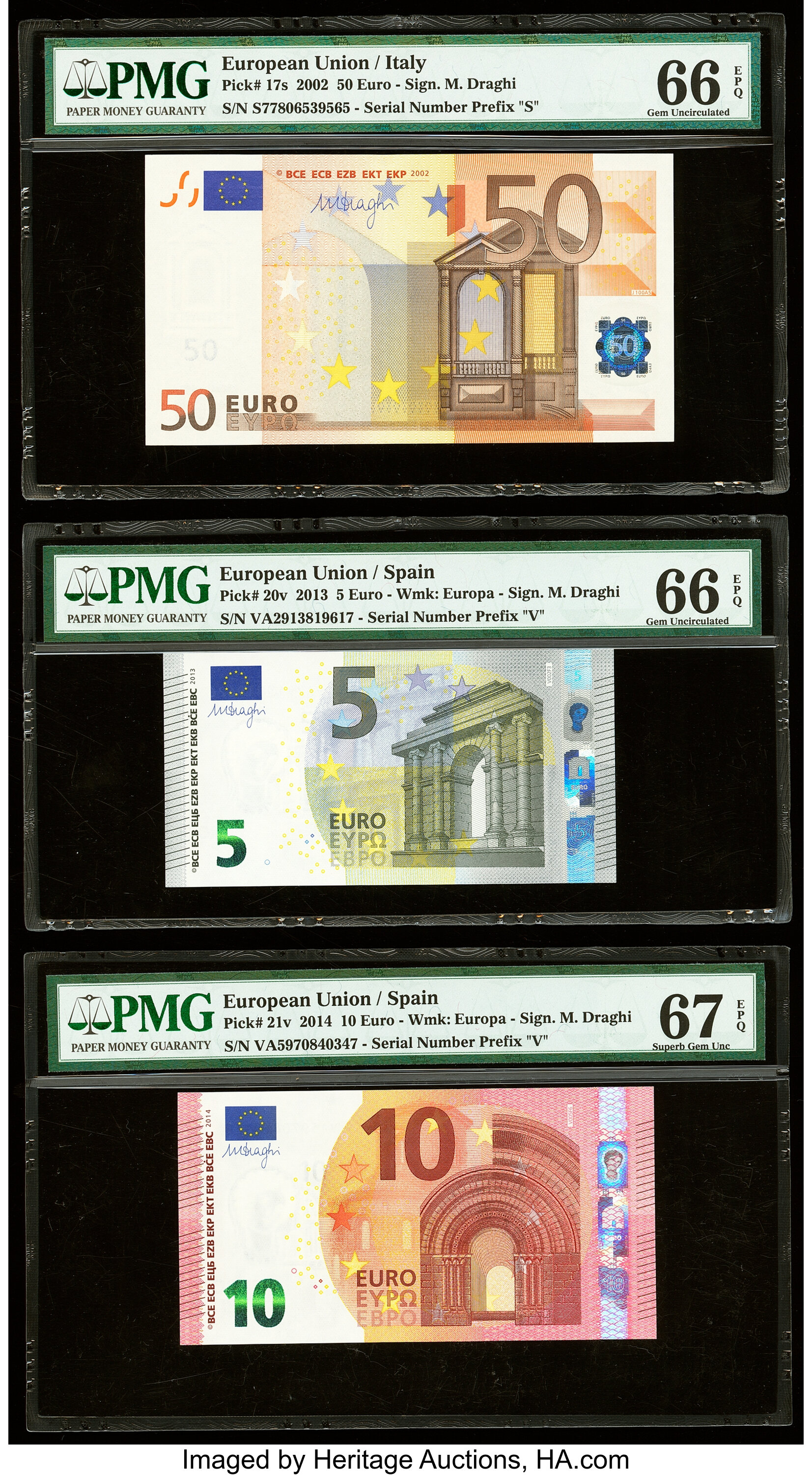 image for: European Monetary Union  5 euro (B101n1)