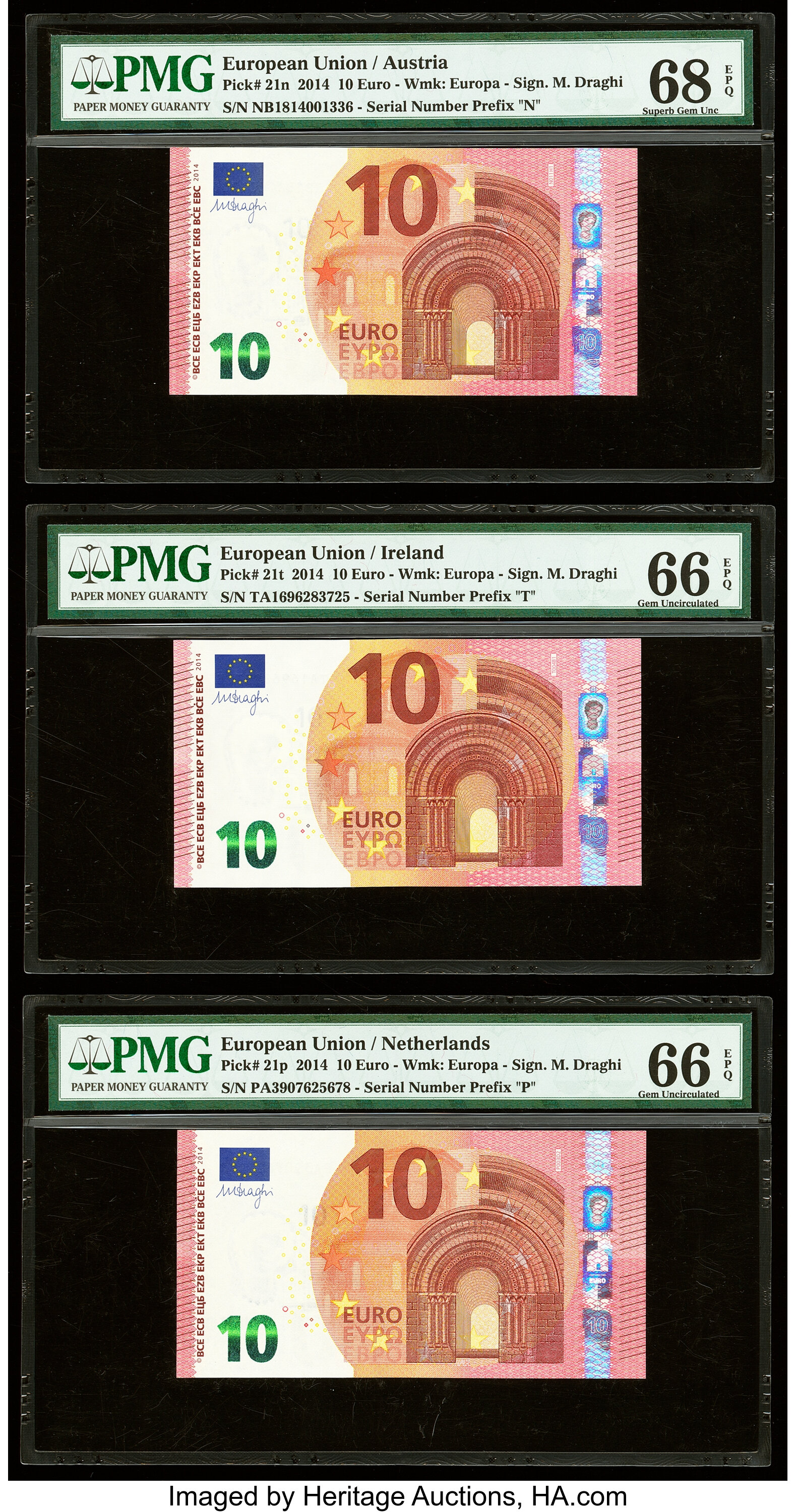 image for: European Monetary Union  10 euro (B109f3)