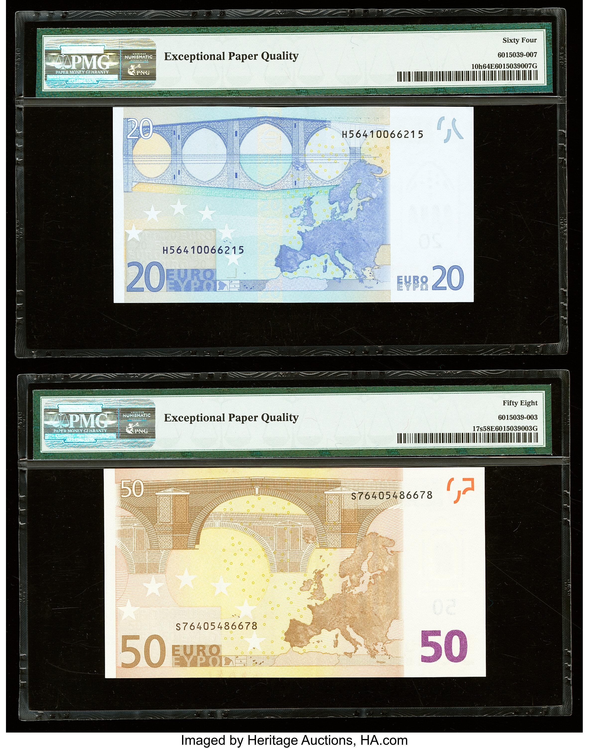 image for: European Monetary Union  20 euro (B103g2)