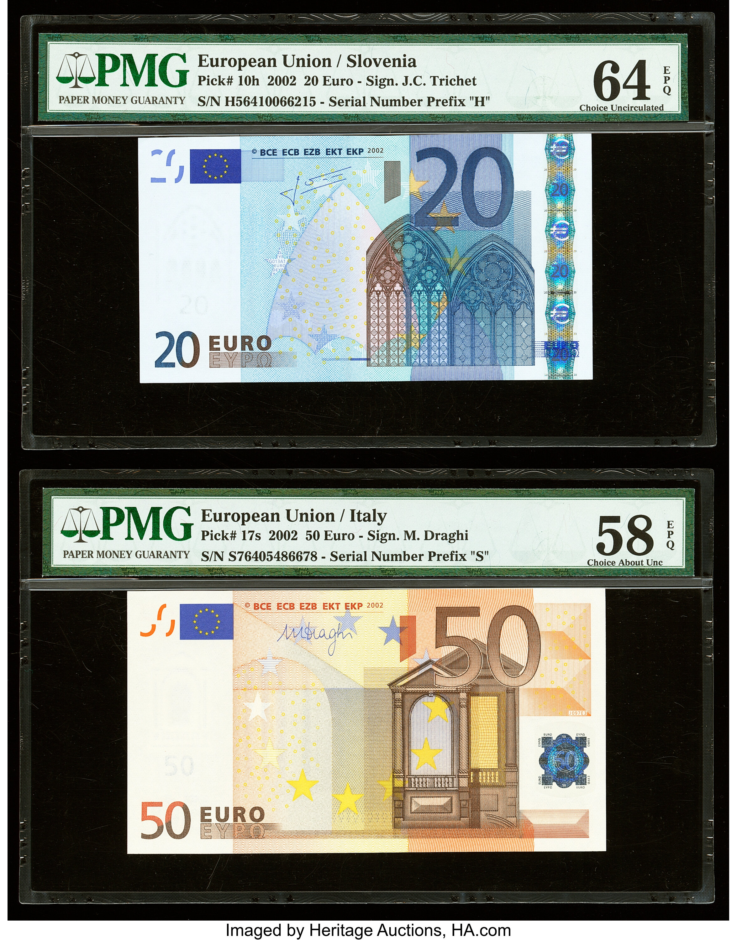 image for: European Monetary Union  20 euro (B103p2)