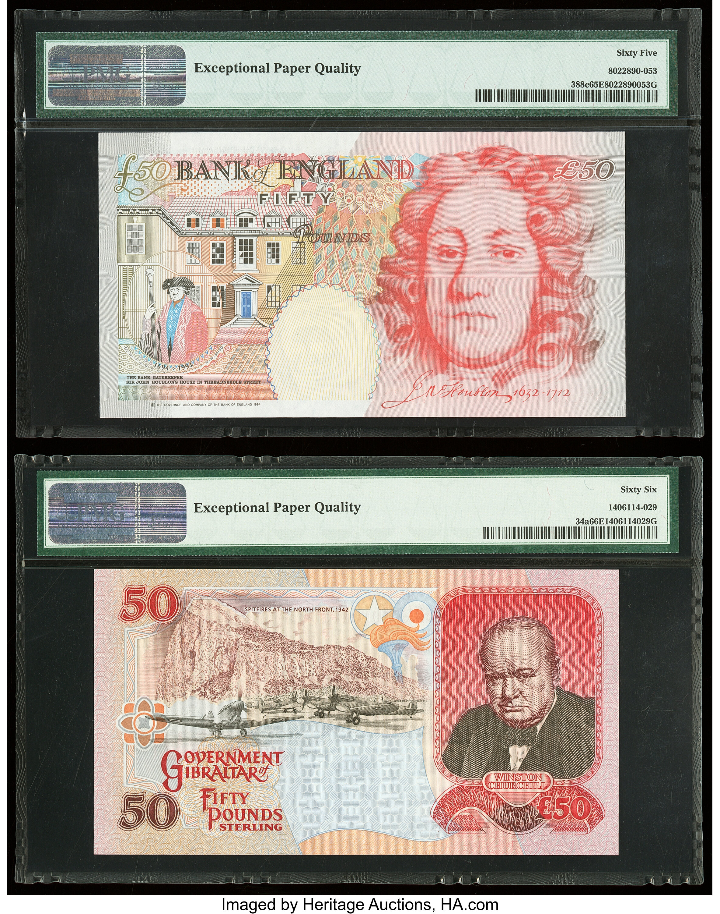 image for: United Kingdom  50 pounds (B197z)