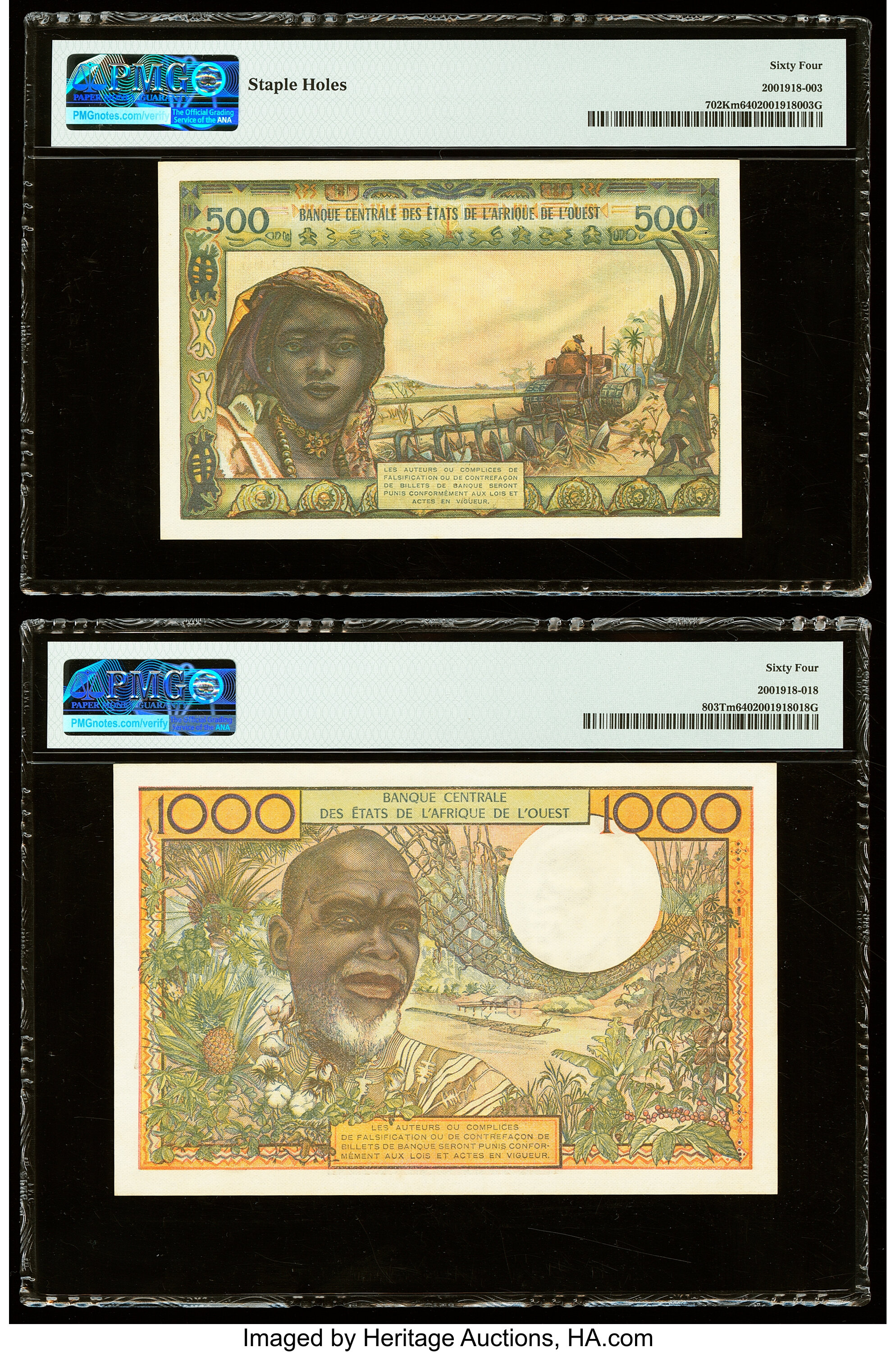 image for: West African States  500 francs (B107Km)