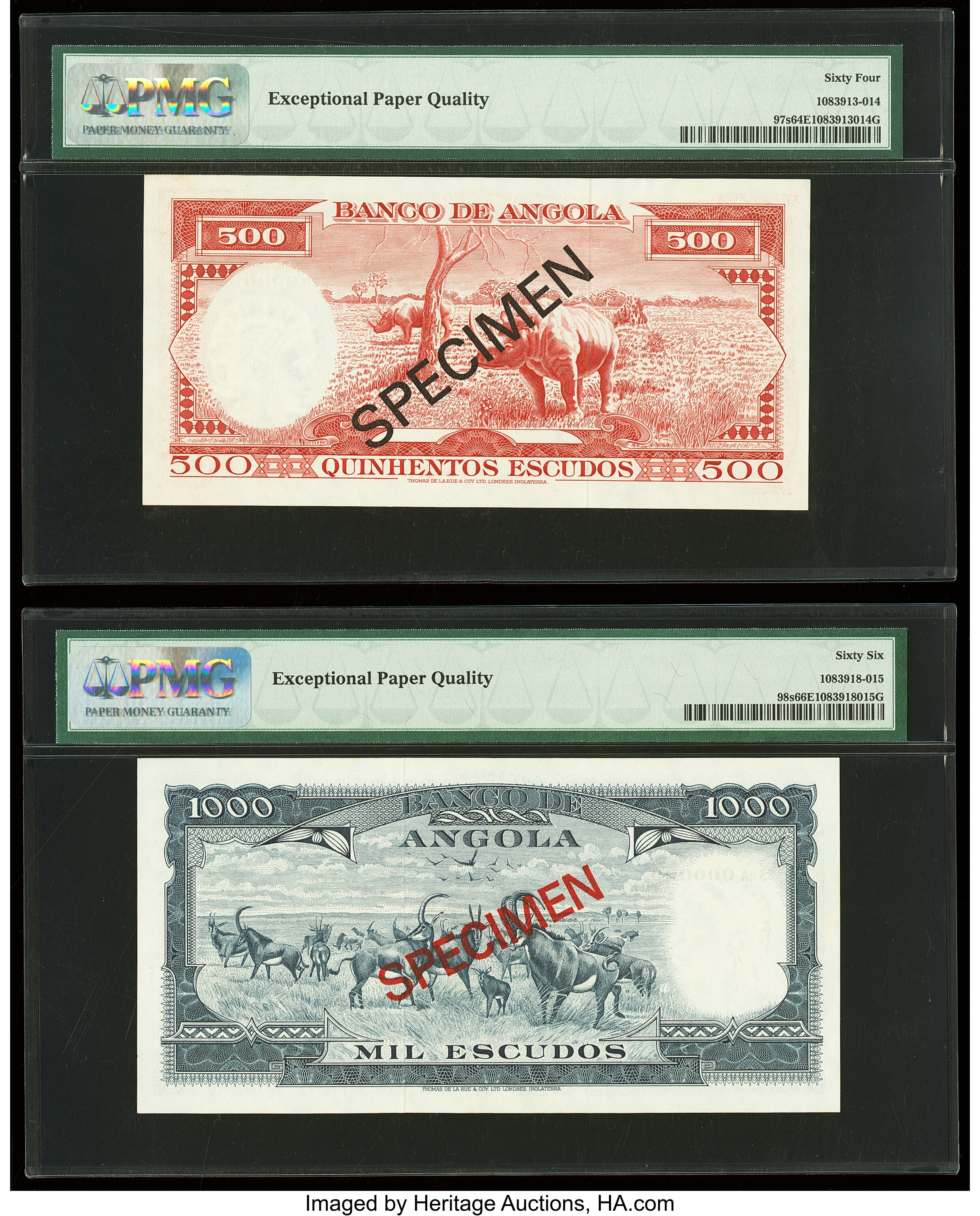 image for: Angola  500 escudos(B421bs1)