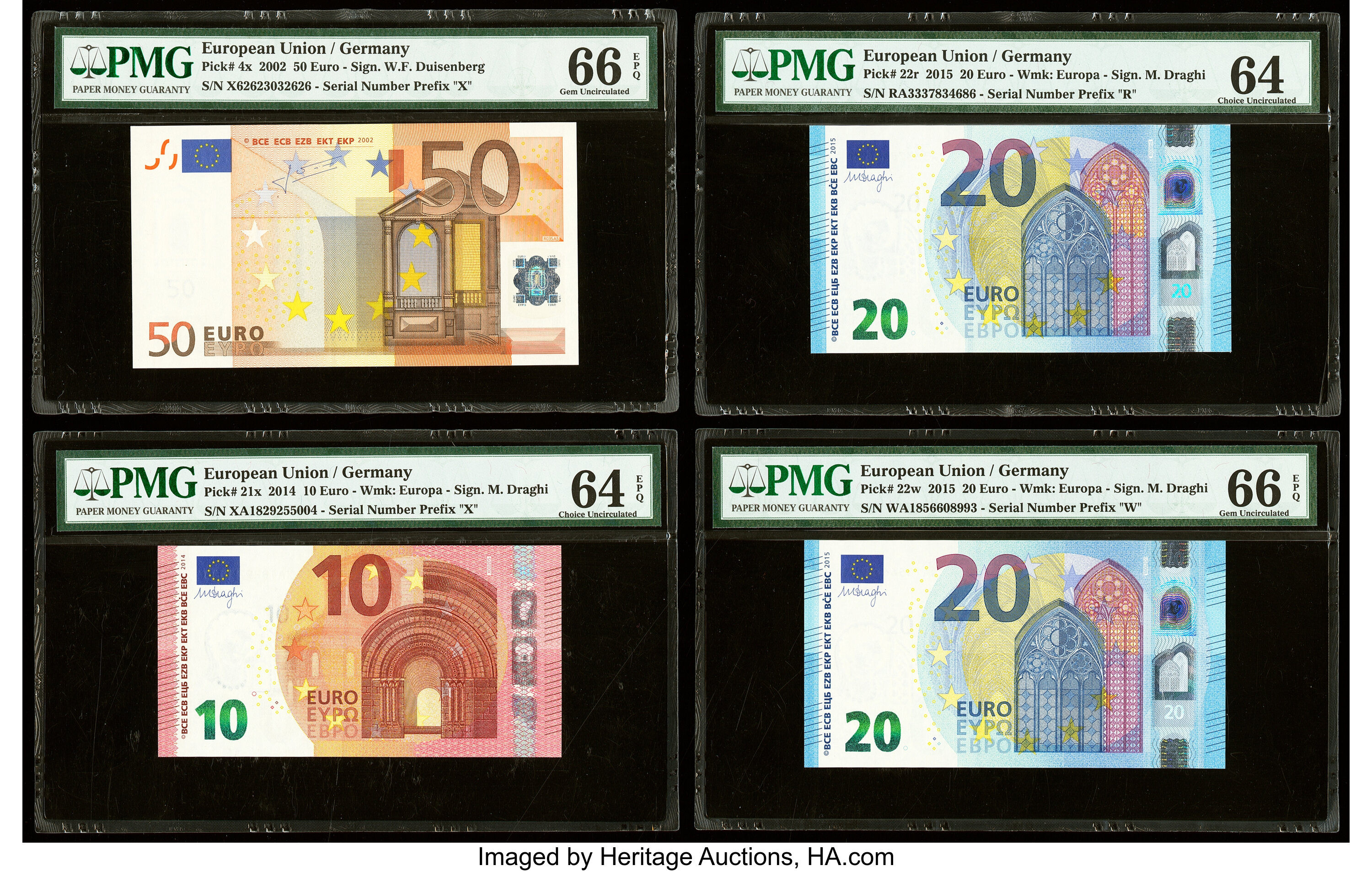 image for: European Monetary Union  20 euro (B110z3)