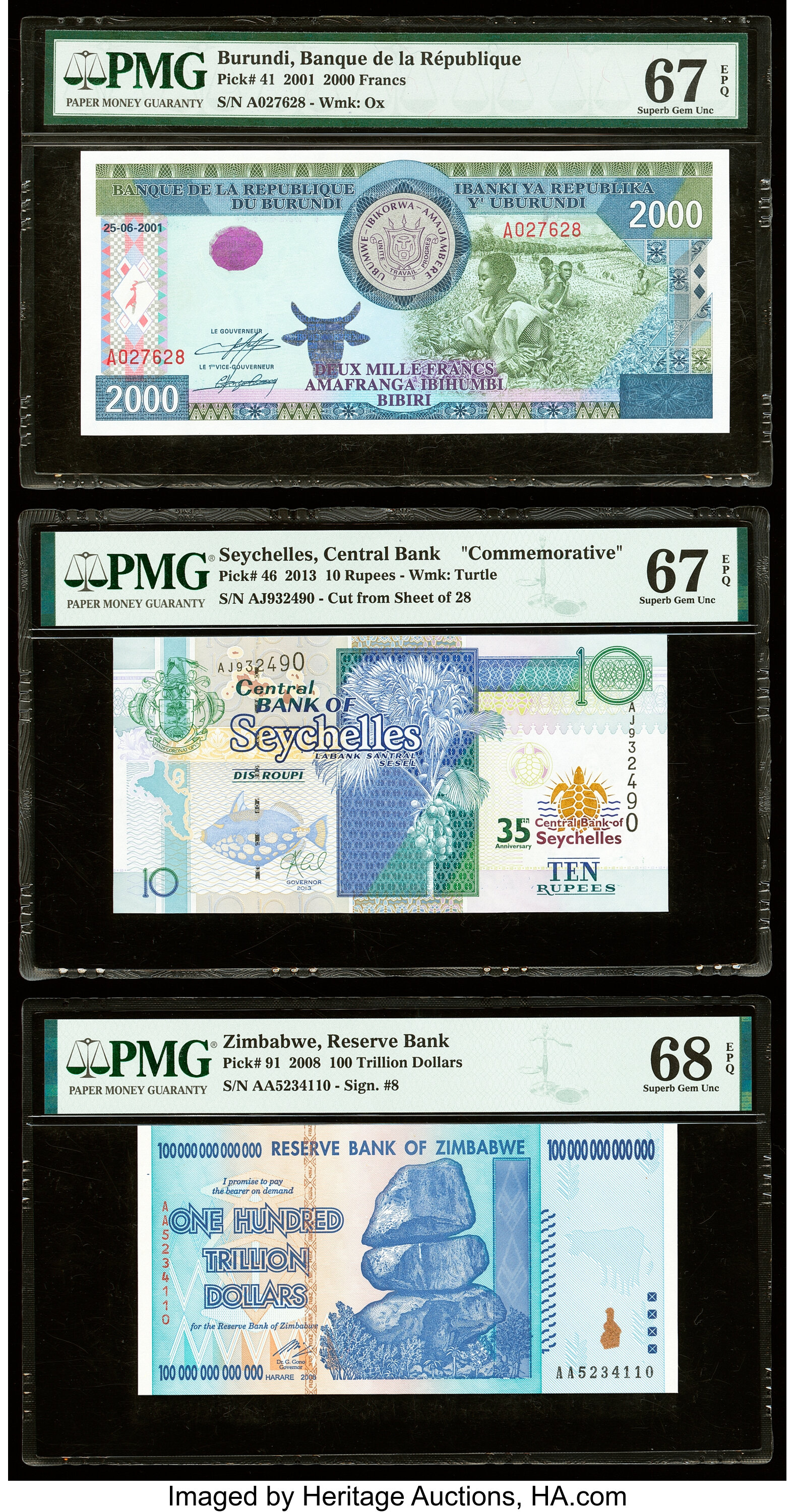 image for: Burundi  2,000 francs (B228as)
