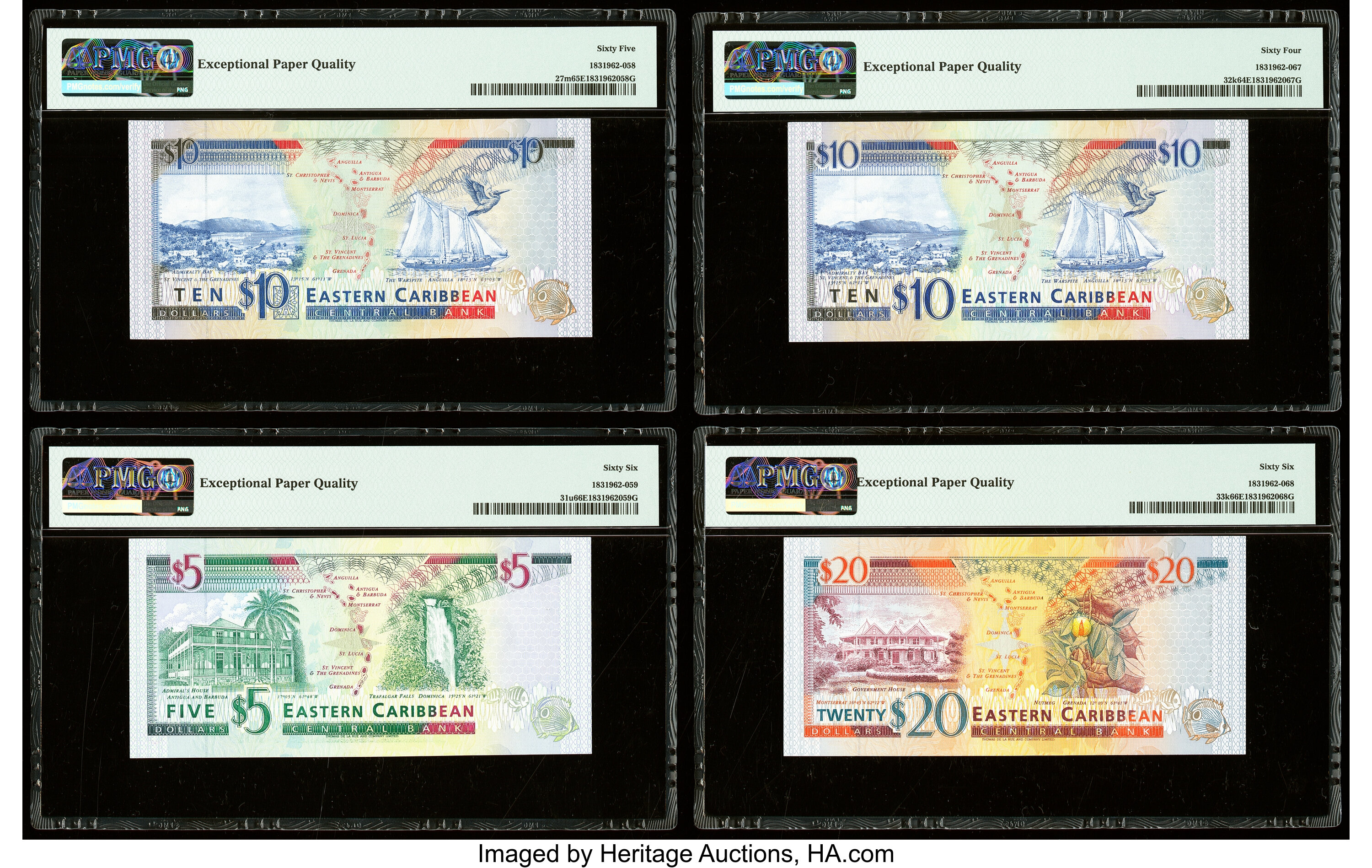 image for: East Caribbean States  10 dollars (B216u)