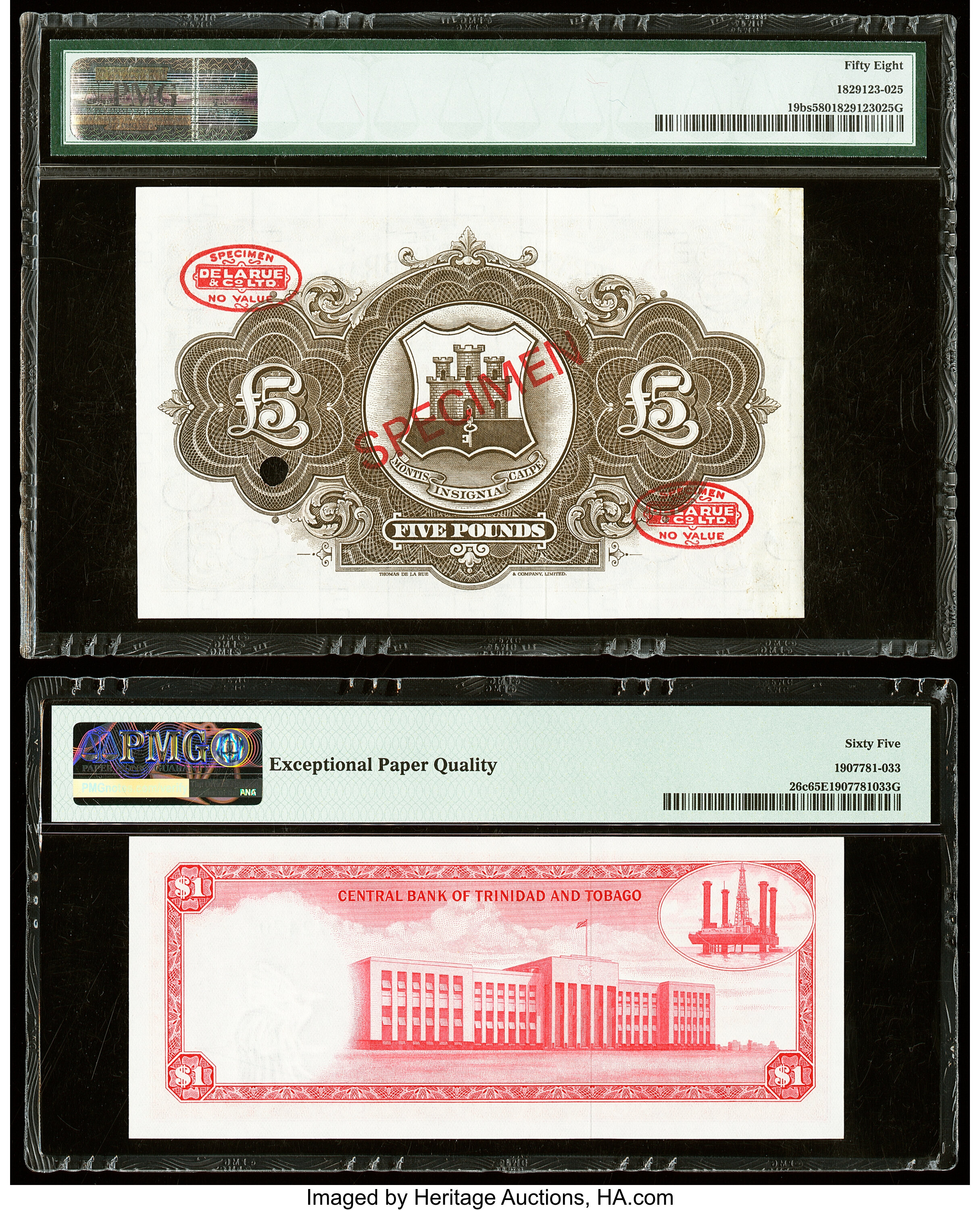 image for: Gibraltar  5 pounds (B117es1)