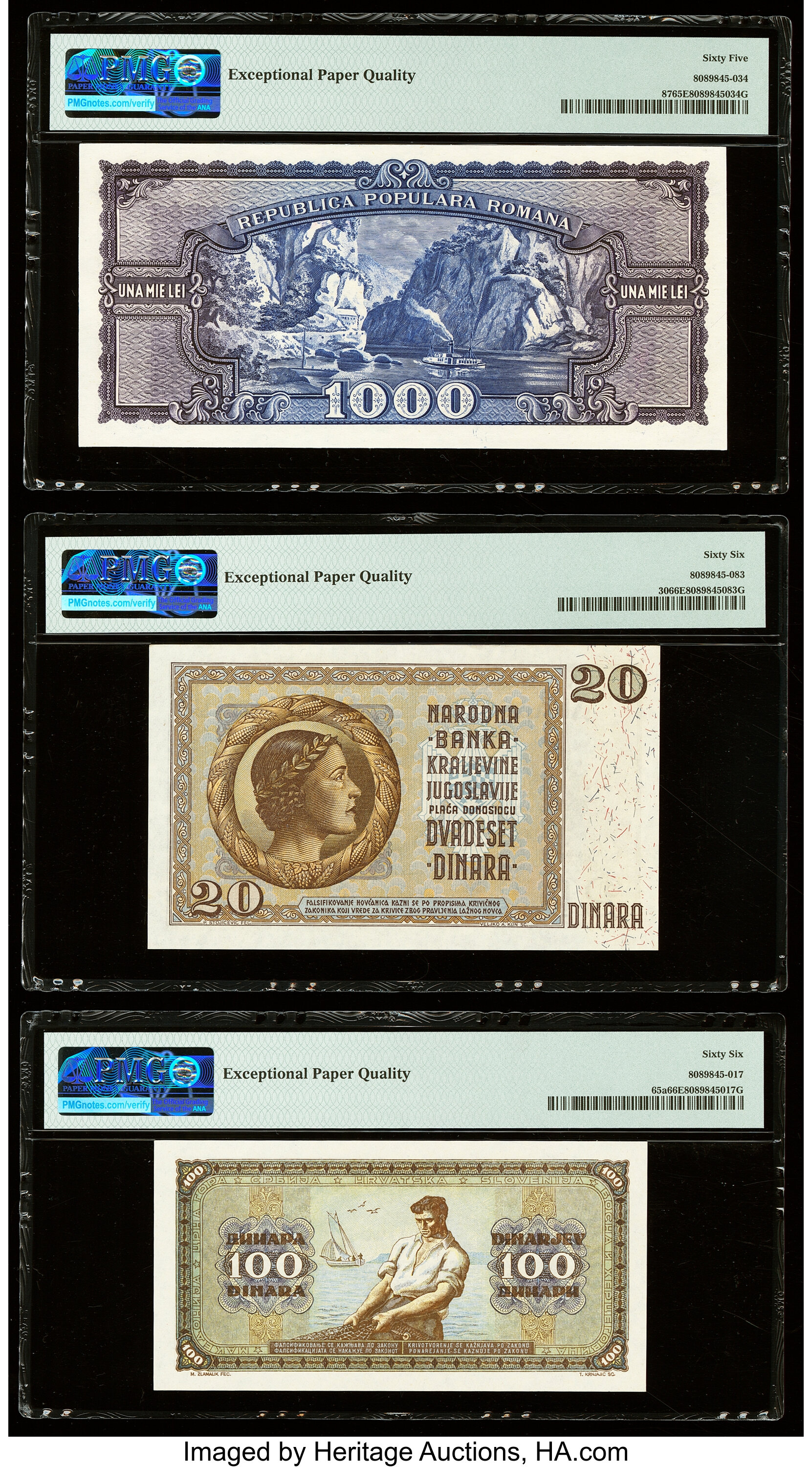 image for: Yugoslavia  100 dinara (dinars) (B302as)