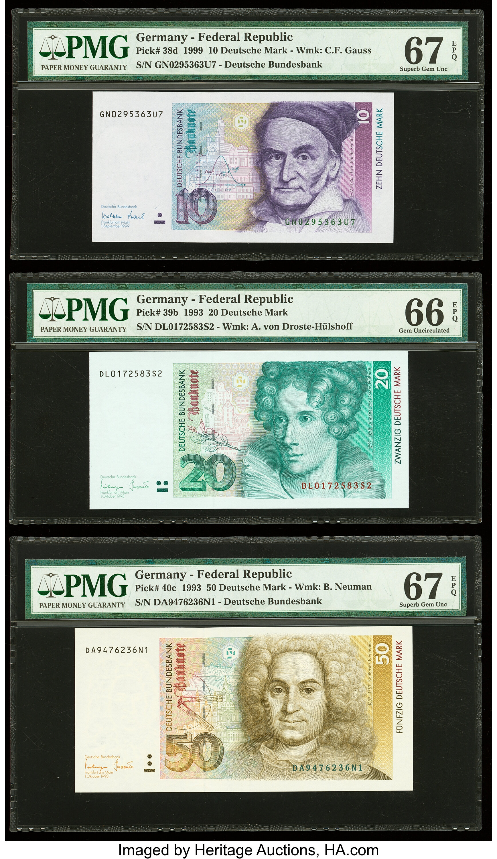 image for: Germany, Federal Republic of  50 deutsche mark (B225c)