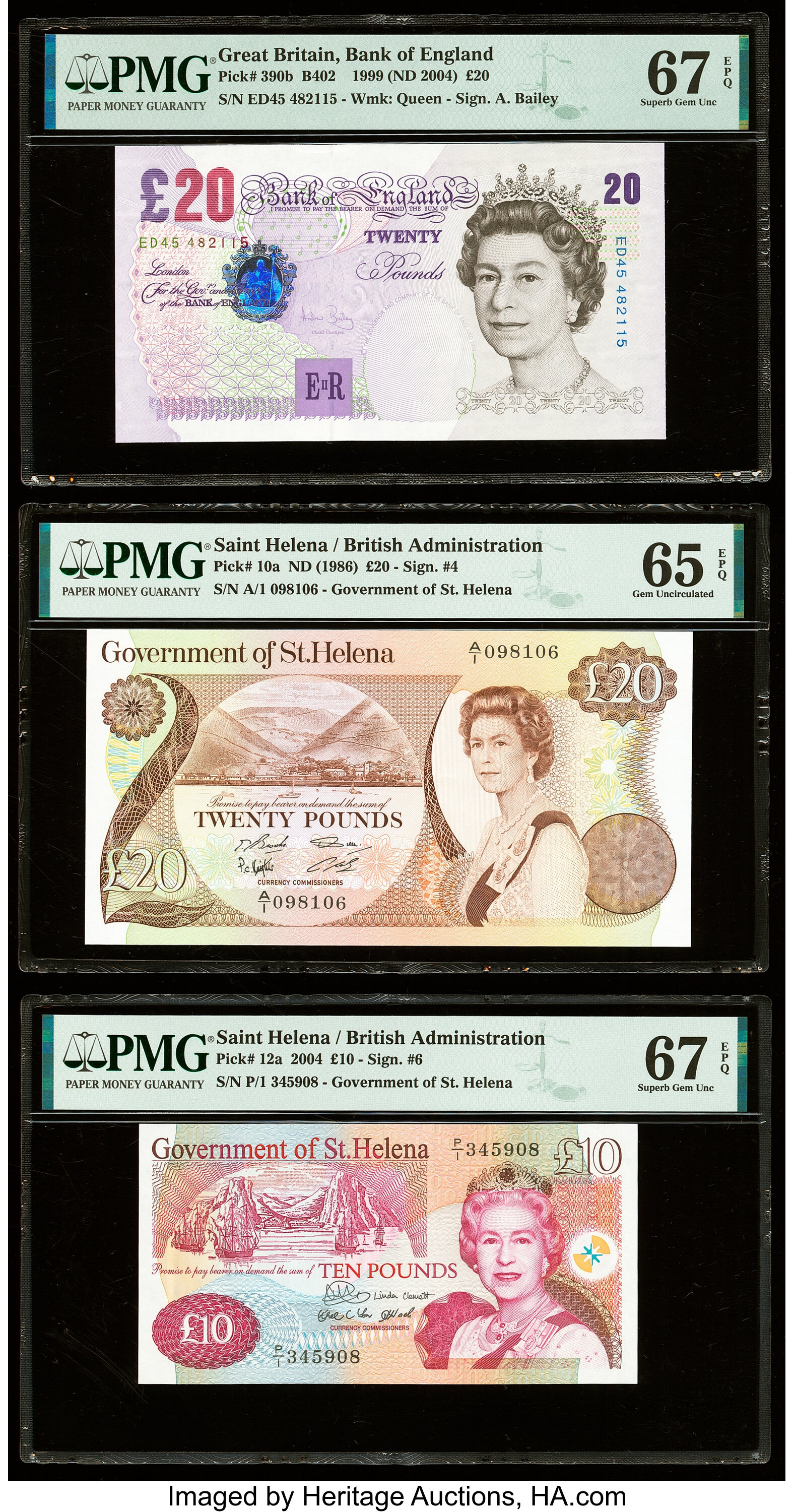 image for: United Kingdom  20 pounds (B200a)