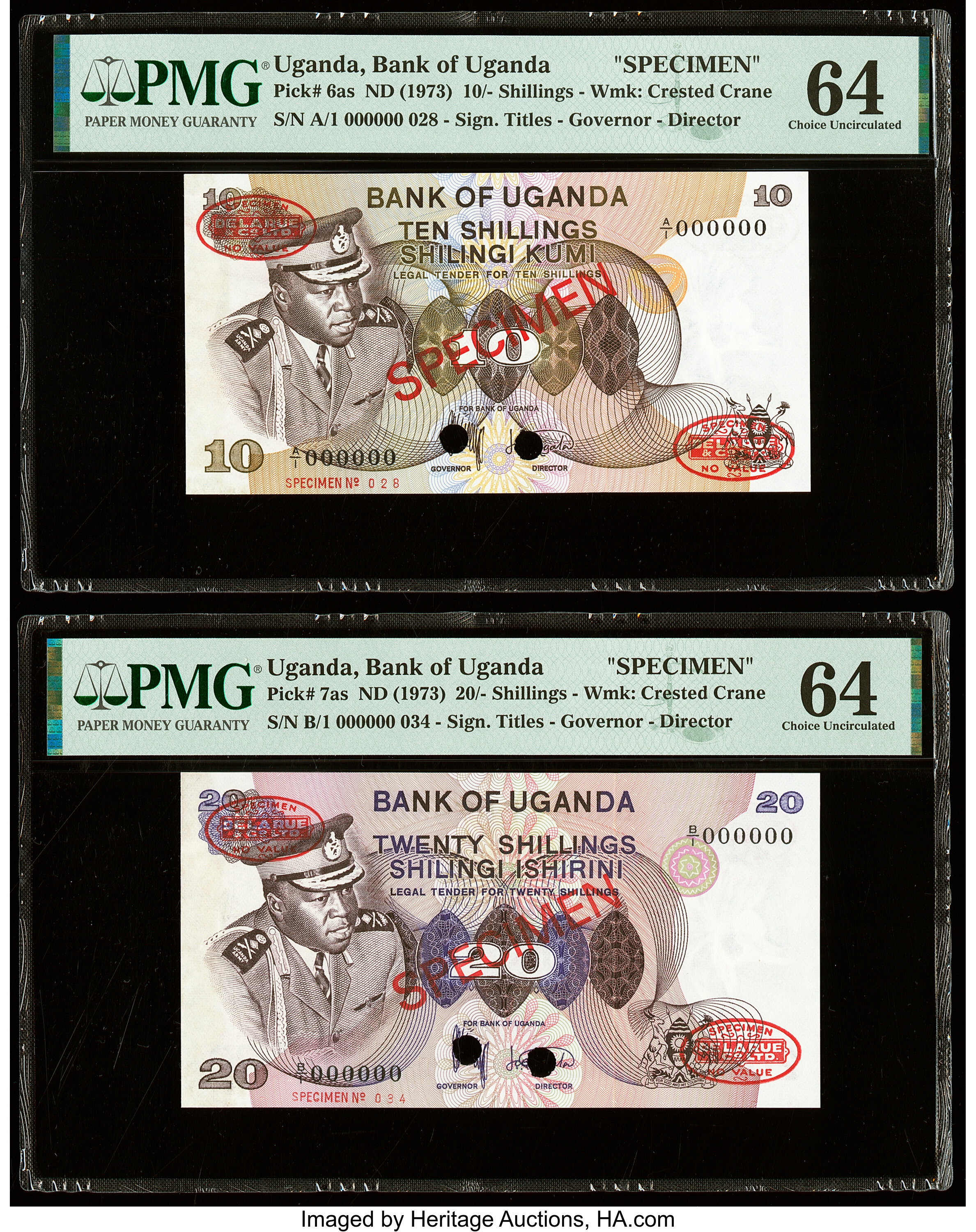 image for: Uganda  10 shillings(B106a)
