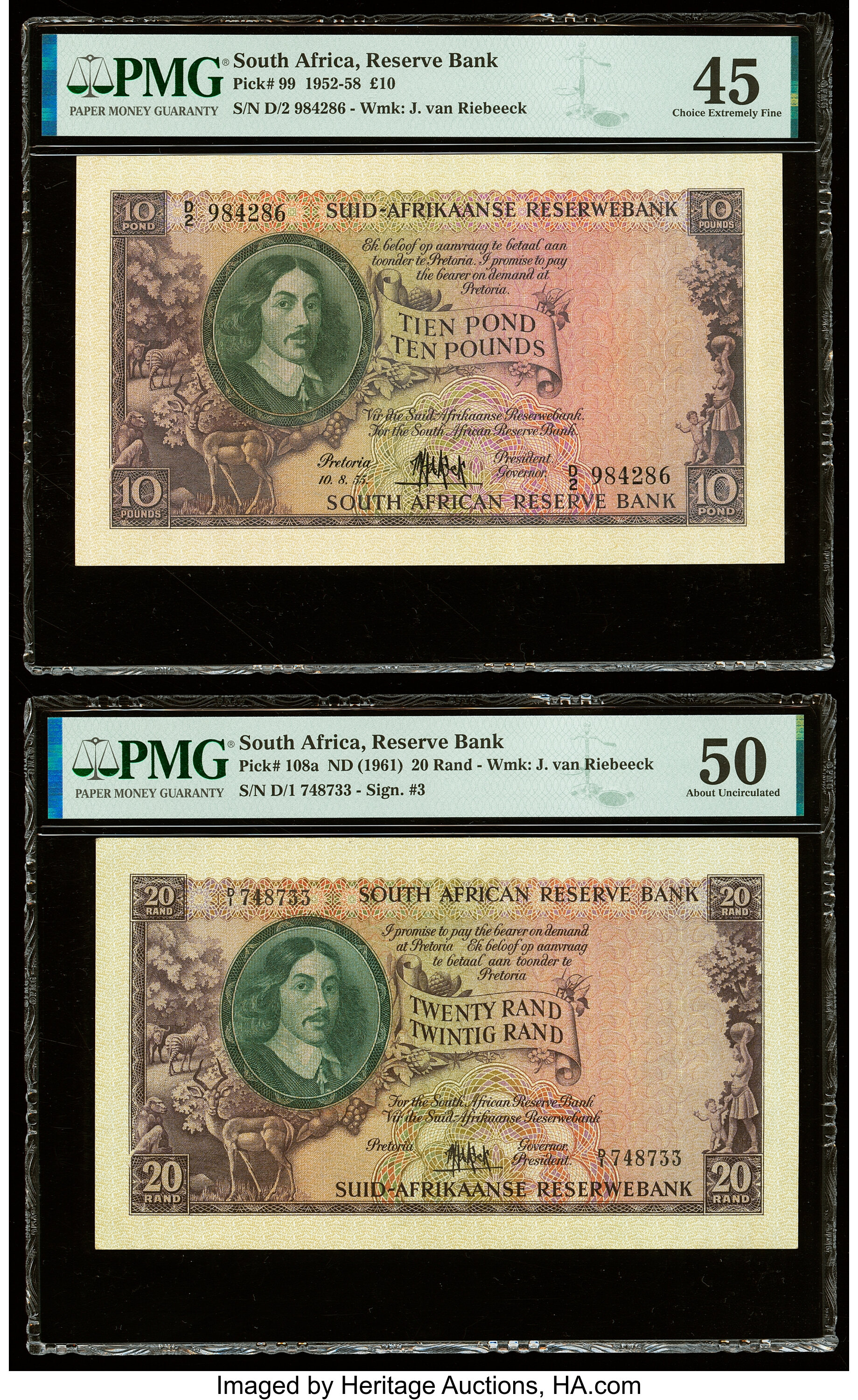 image for: South Africa  10 pounds (B727at)