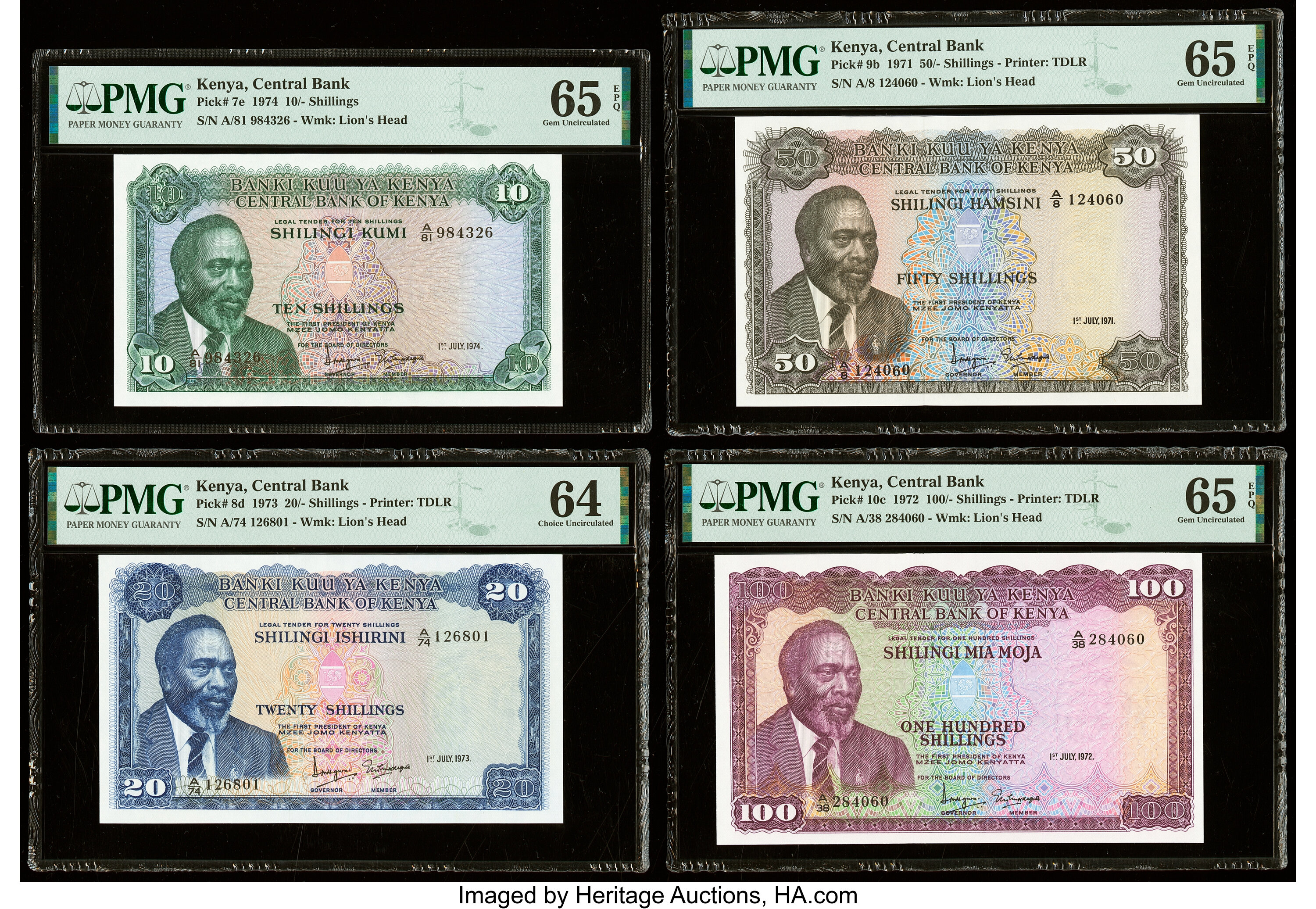 image for: Kenya  10 shillings (B107b)