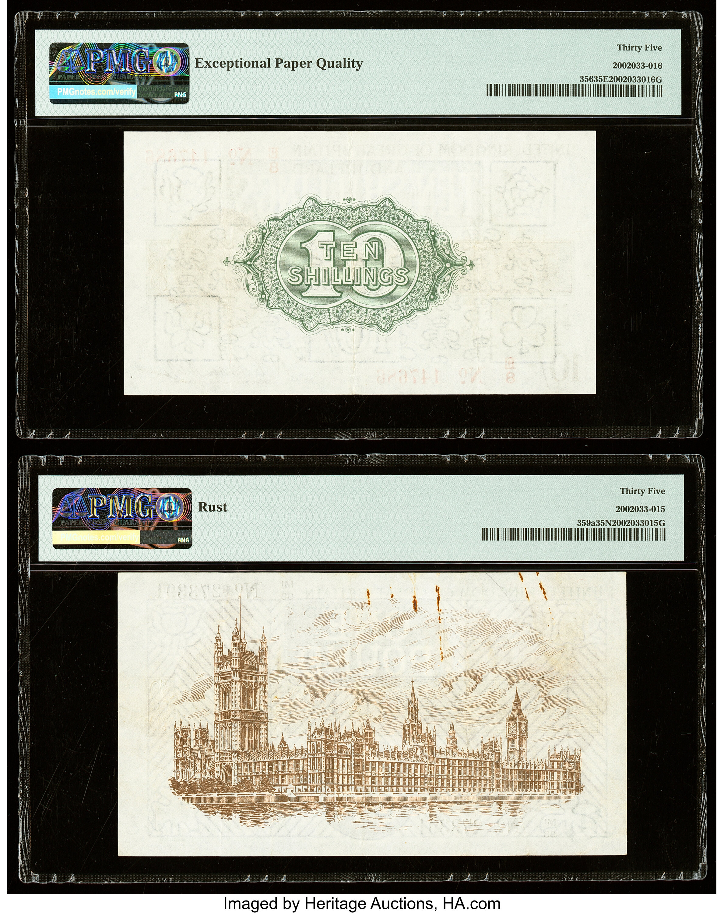 image for: United Kingdom  10 shillings (B510f)