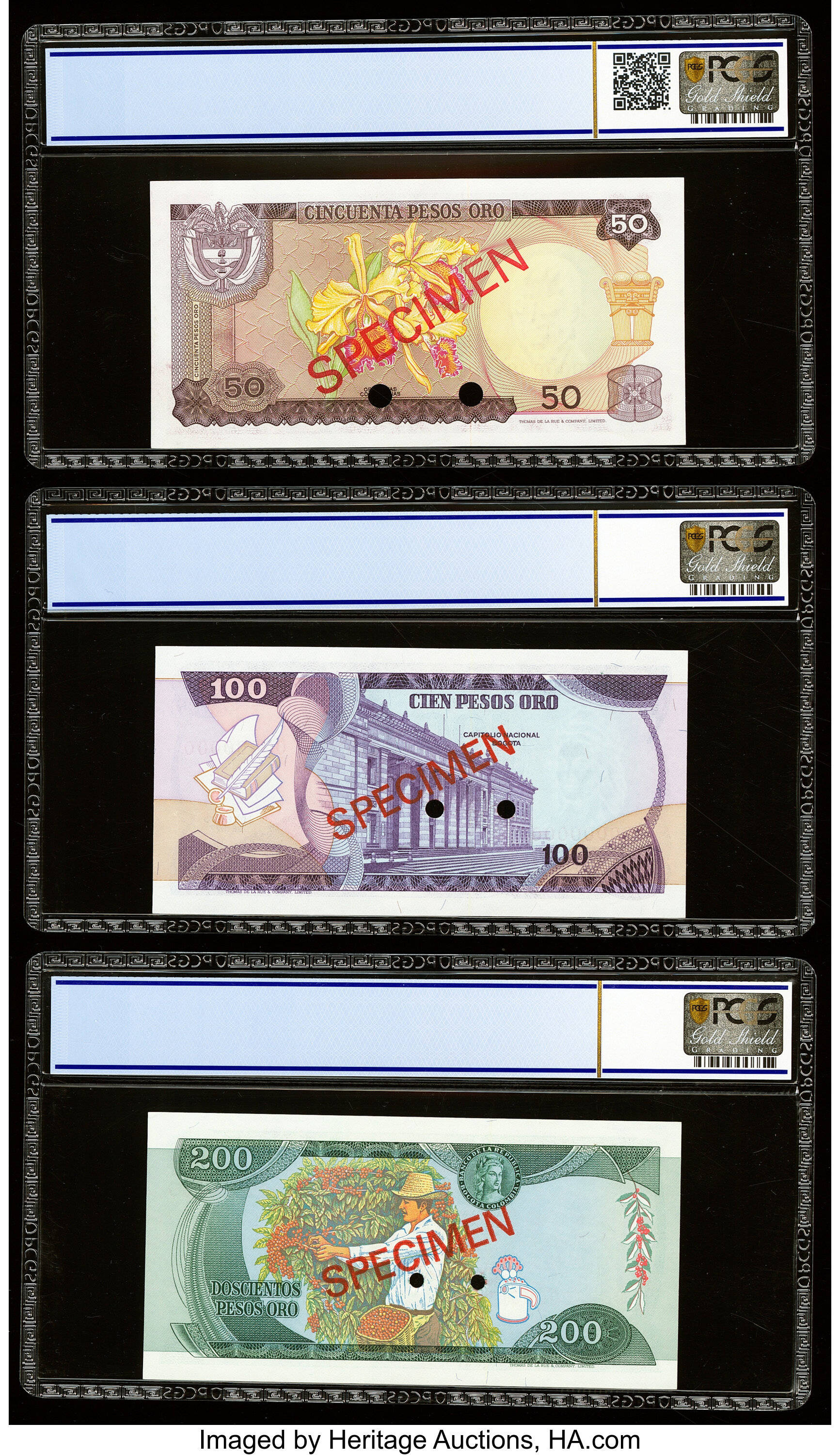 image for: Colombia  200 pesos oro(B960z)