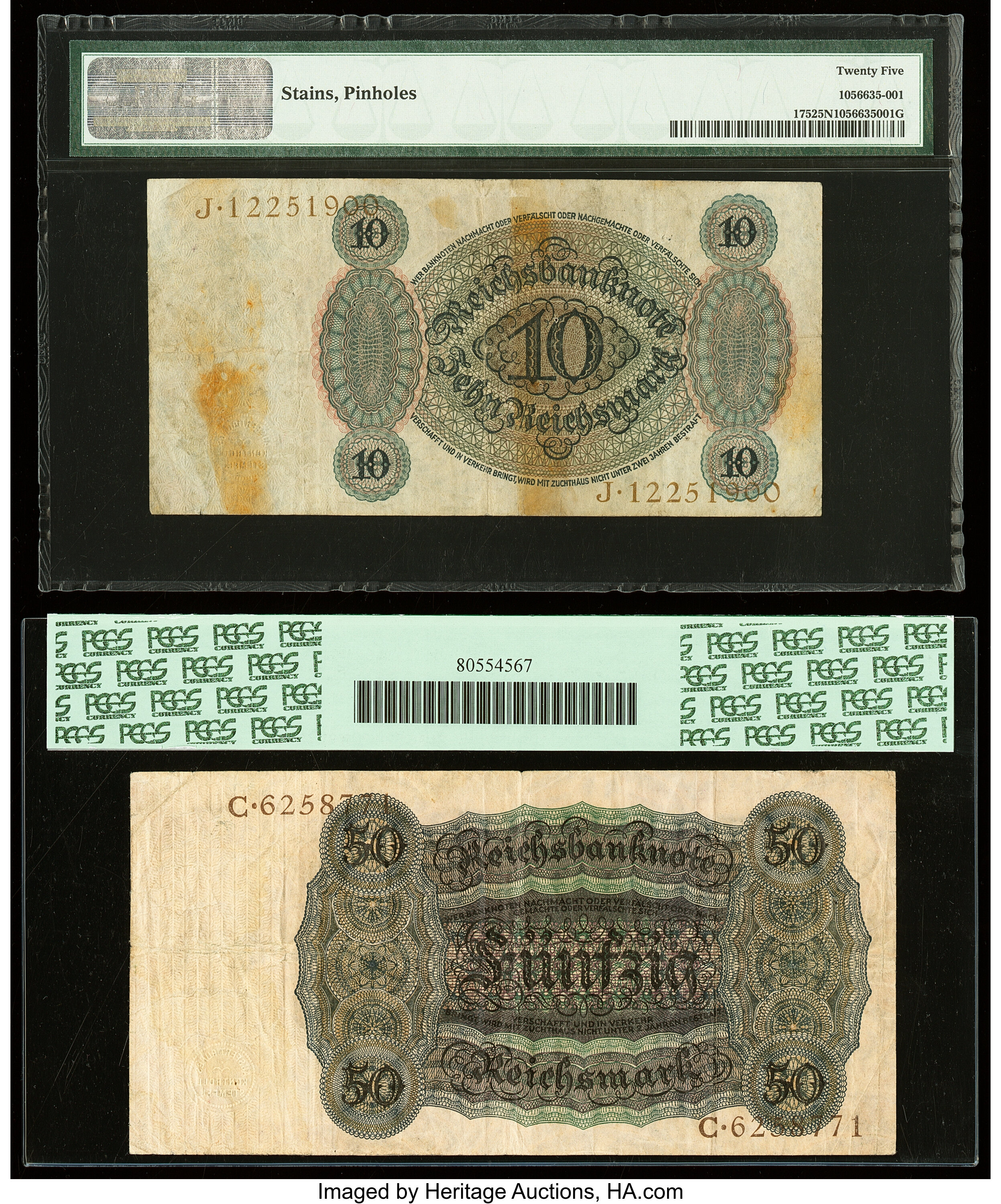 image for: Germany  10 reichsmark (B313a2)