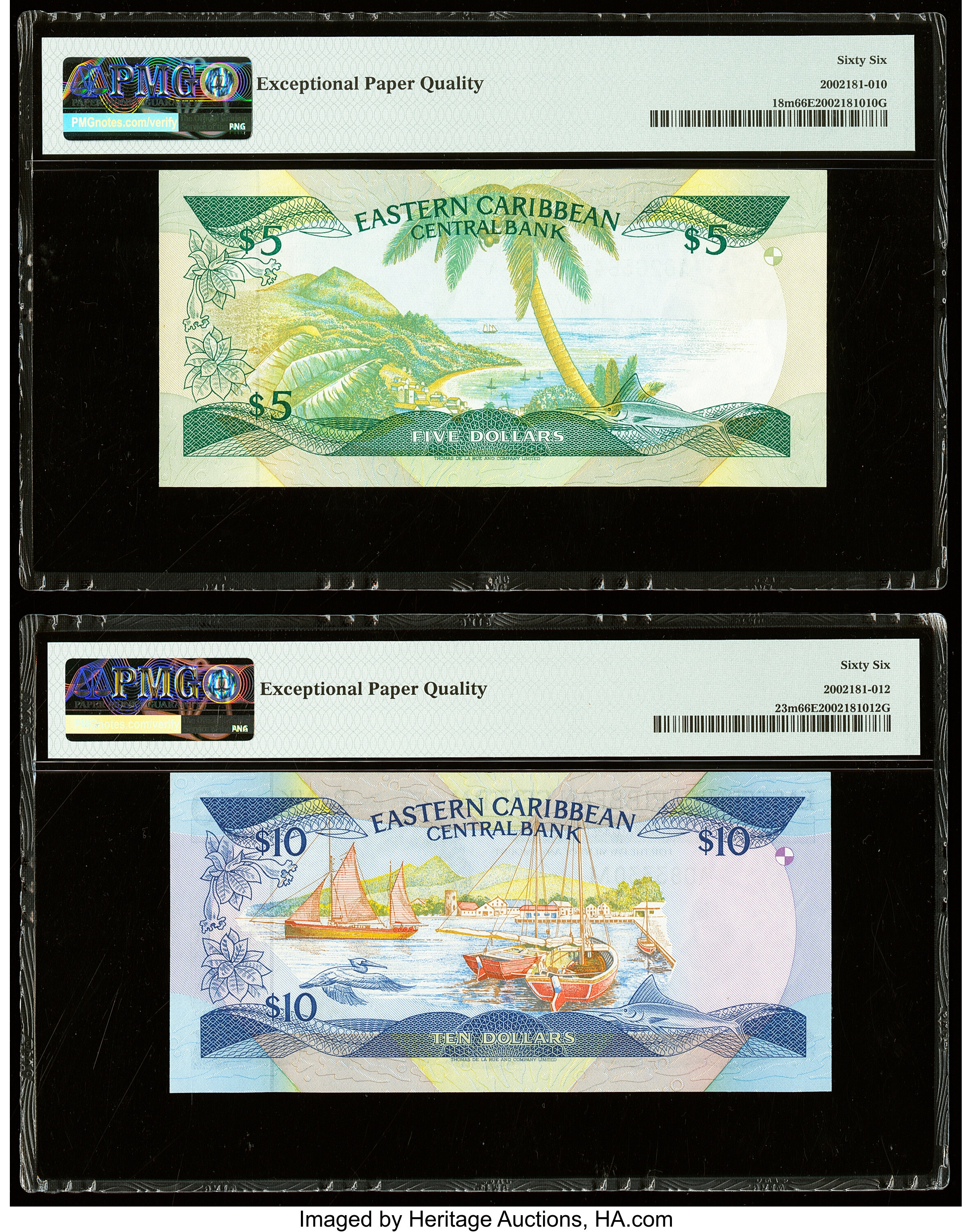 image for: East Caribbean States  10 dollars (B207z)