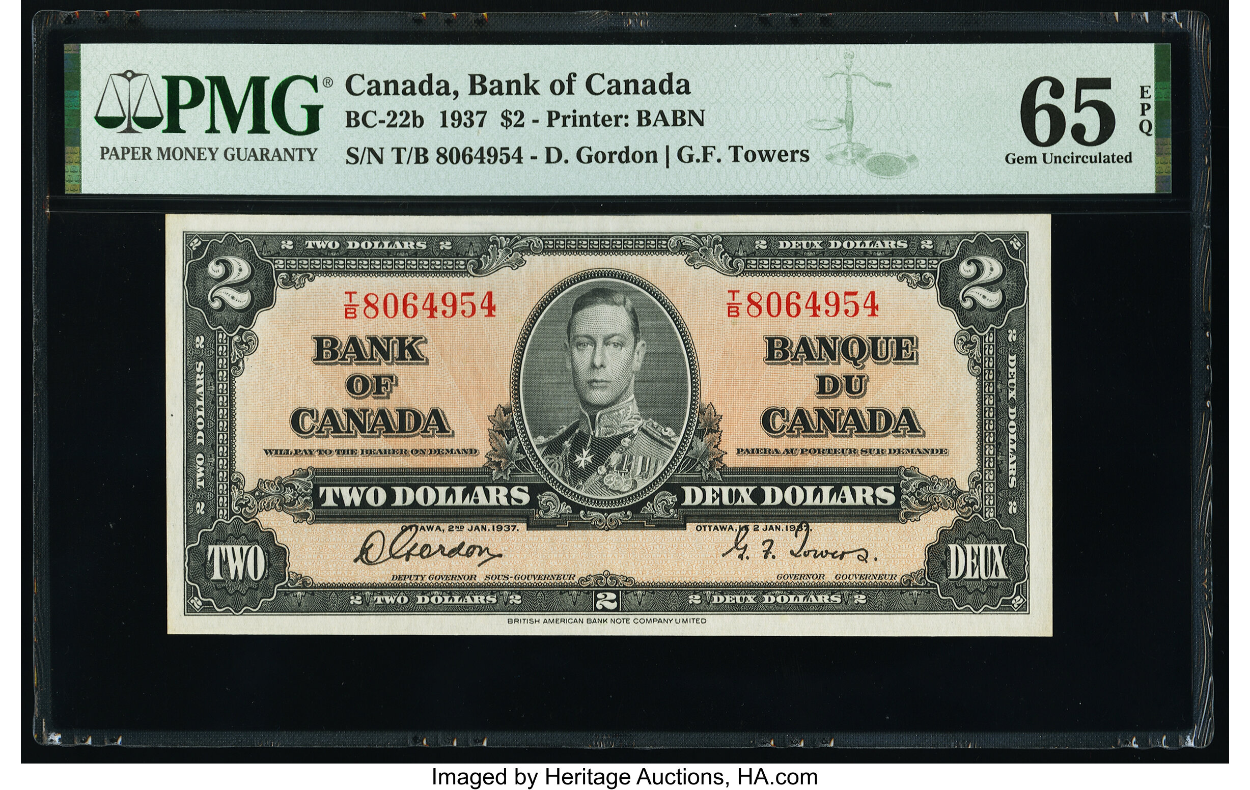 image for: Canada  2 dollars (B322c)