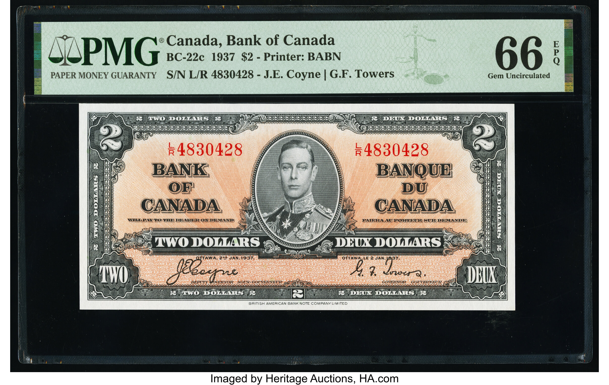 image for: Canada  2 dollars (B322c)