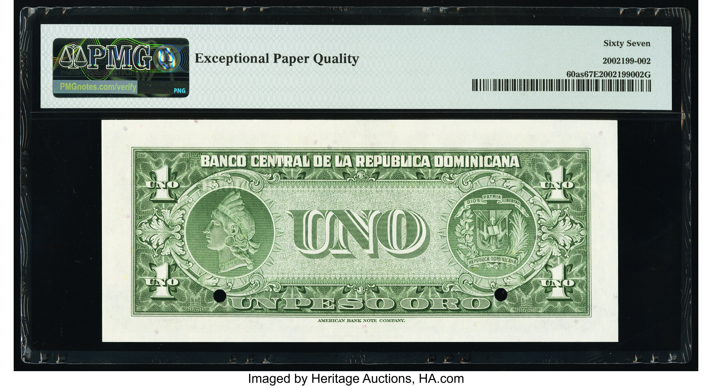 image for: Dominican Republic  1 peso oro (B601b)