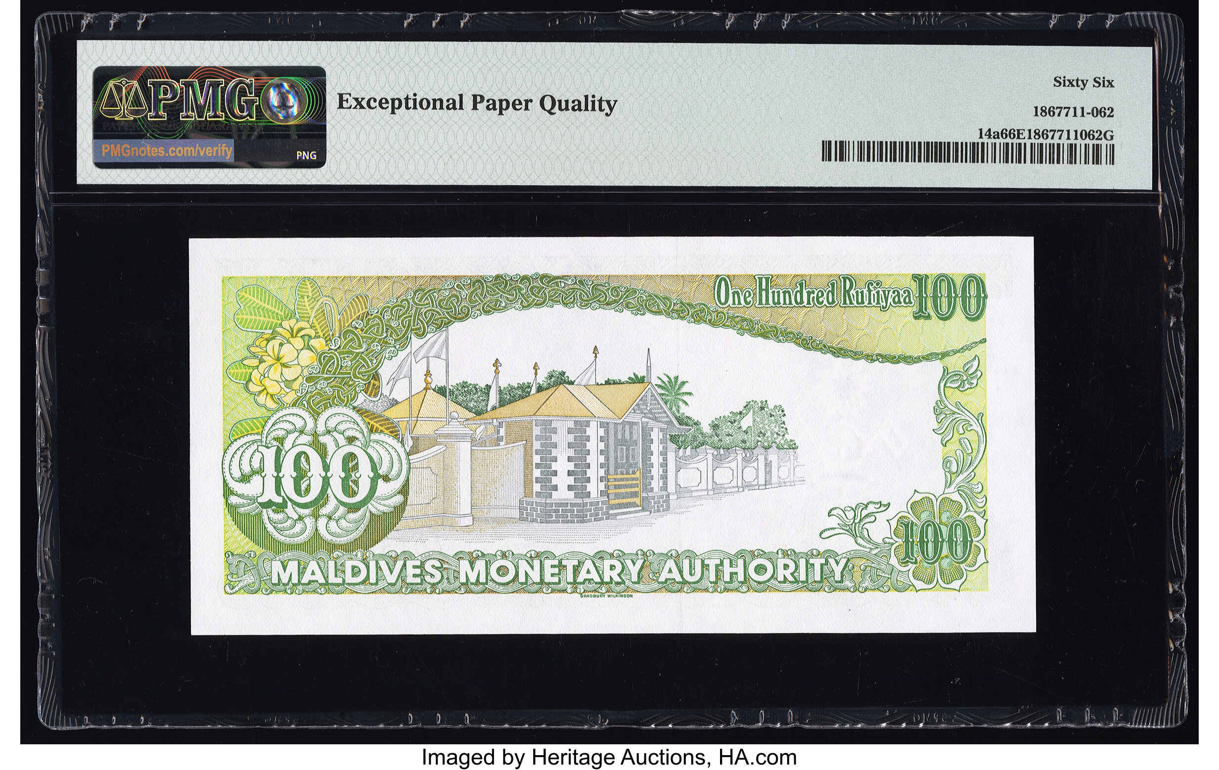 image for: Maldives  100 rufiyaa (B206as1)