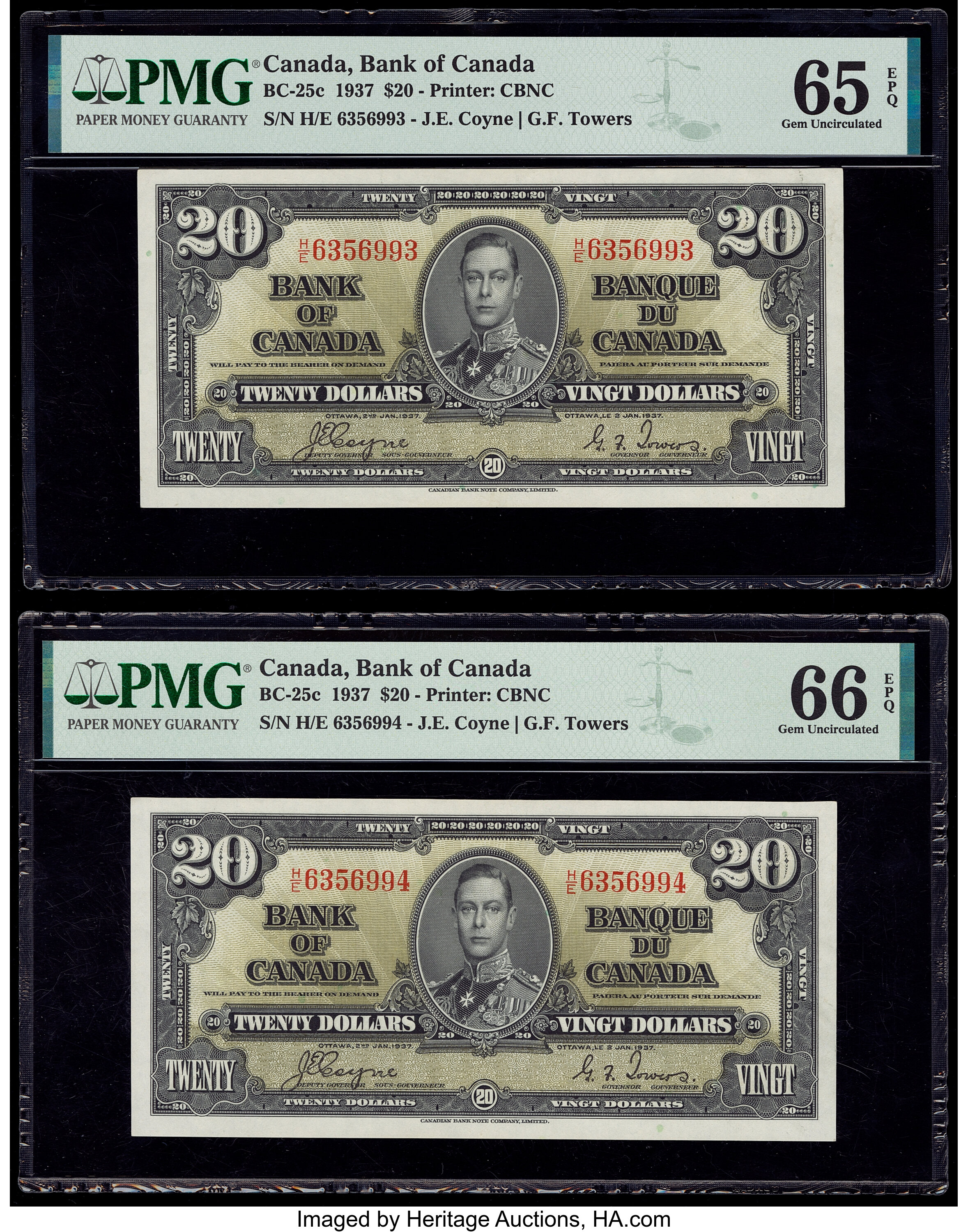 image for: Canada  20 dollars (B325c)