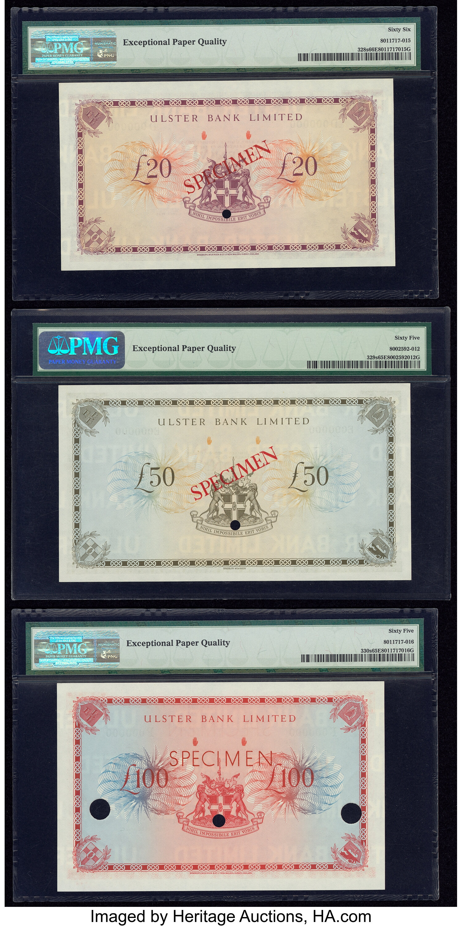 image for: Northern Ireland  20 pounds (B924a)