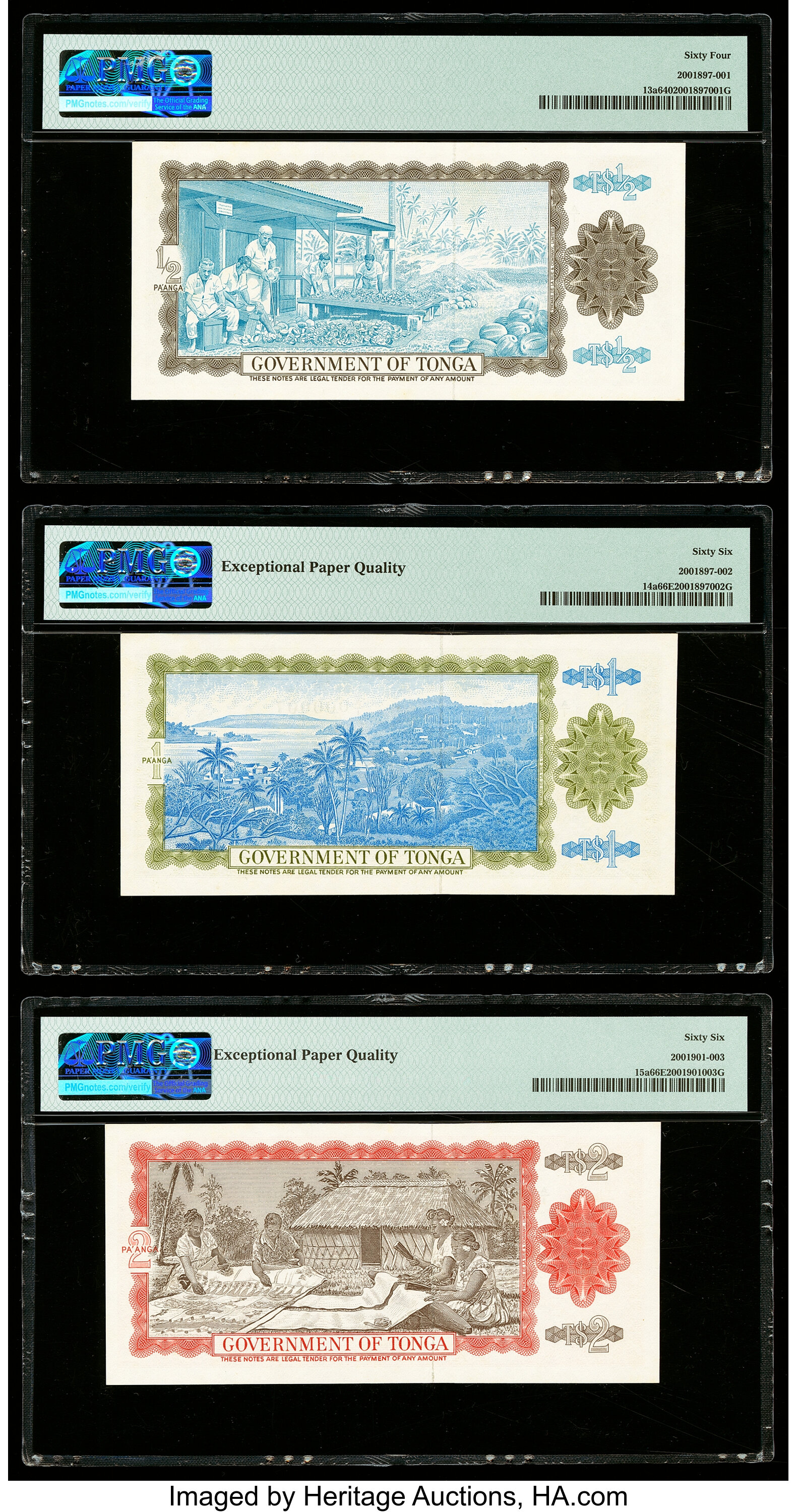image for: Tonga  5 pa?anga(B116b)