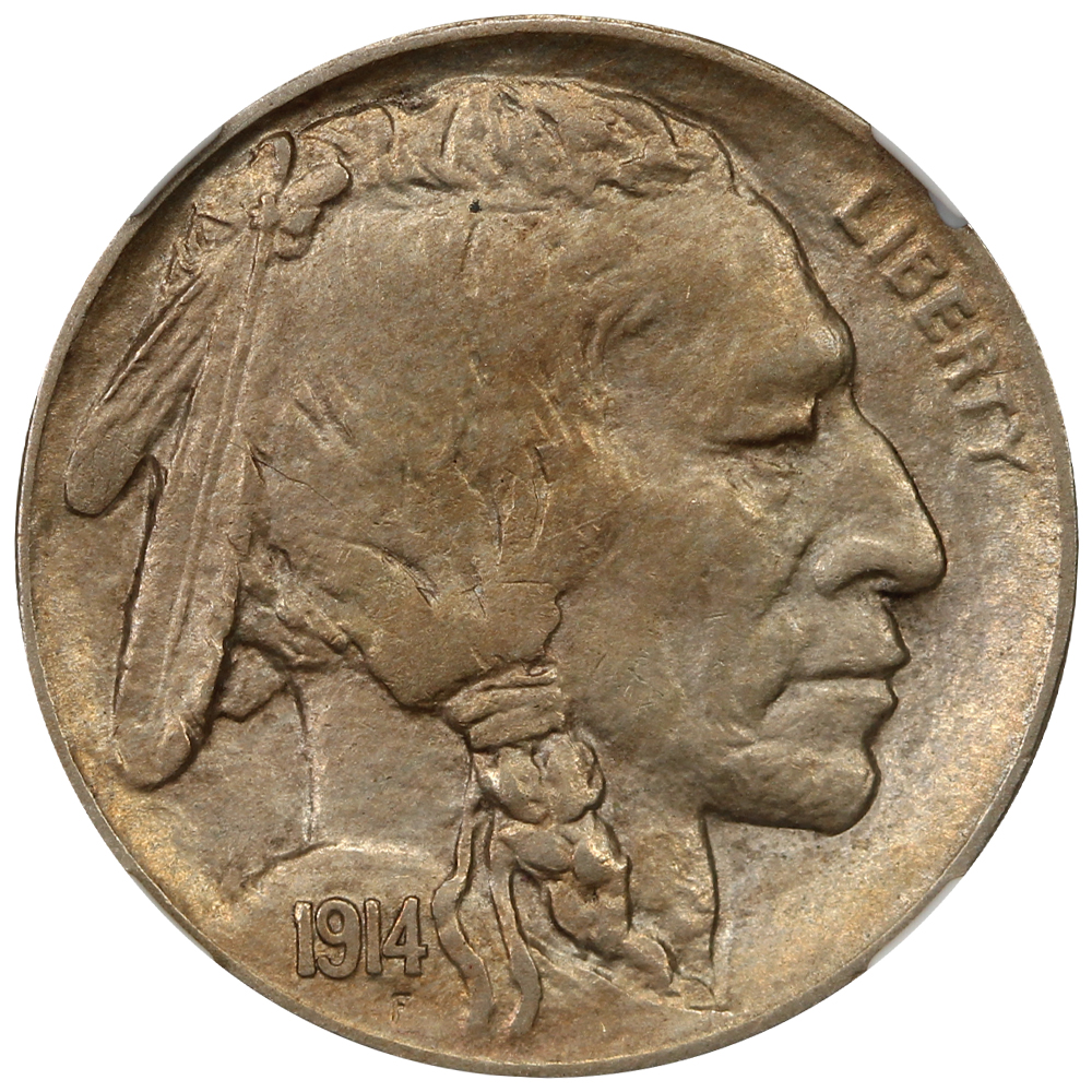 1914-D 5c NGC MS61