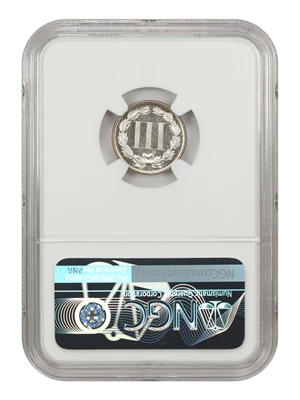 image for: 1878 3cN NGC Proof 66 UCAM