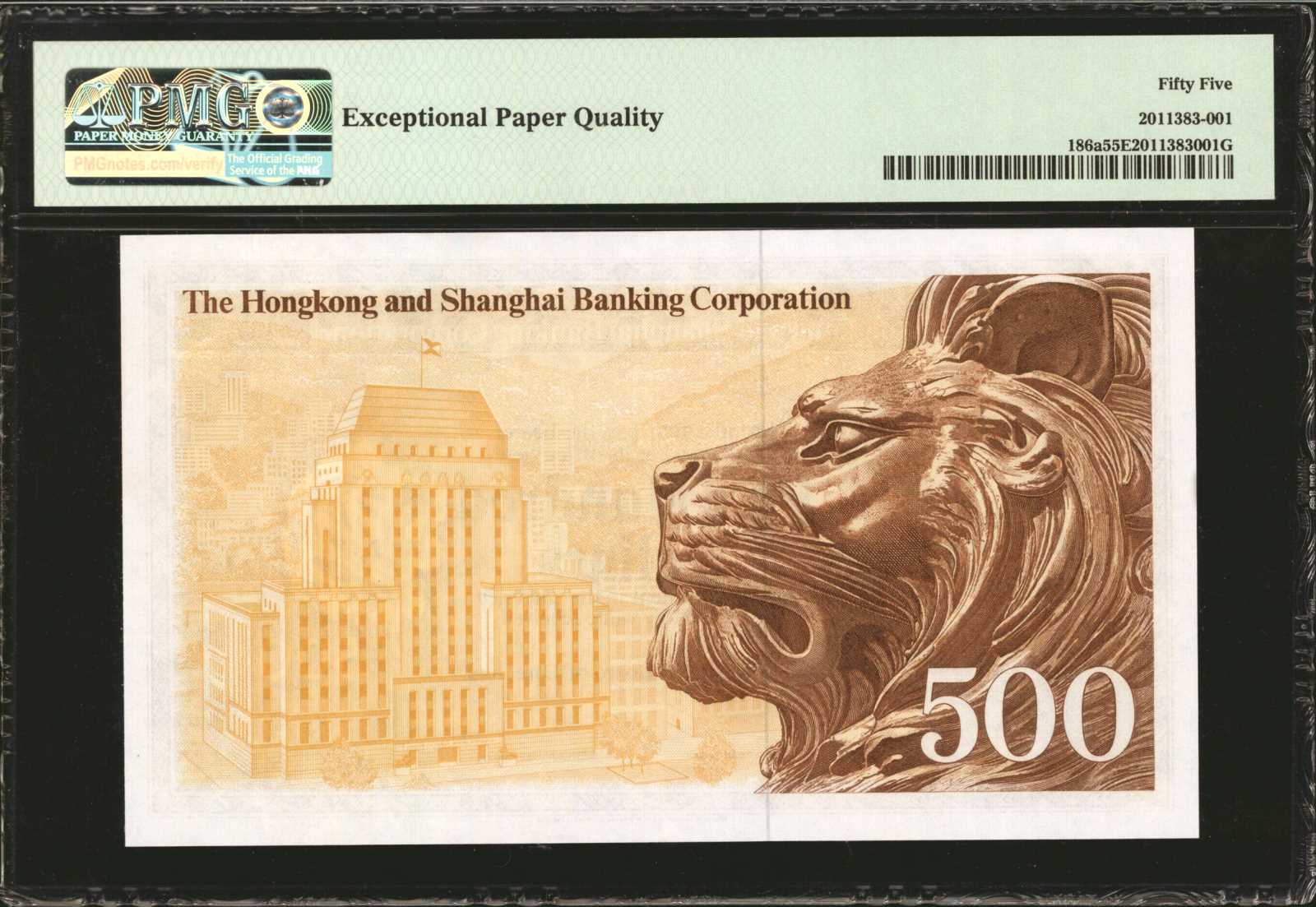 image for: Hong Kong  500 dollars (B669a)