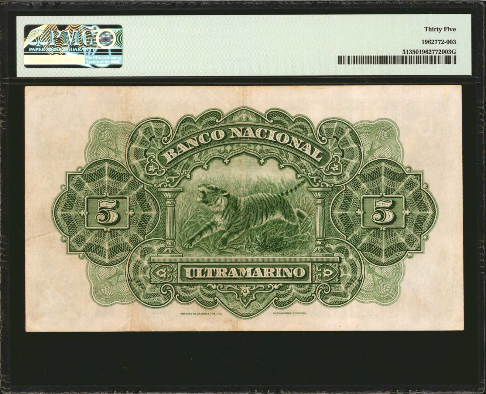 image for: Portuguese India  5 rupias(B319e)