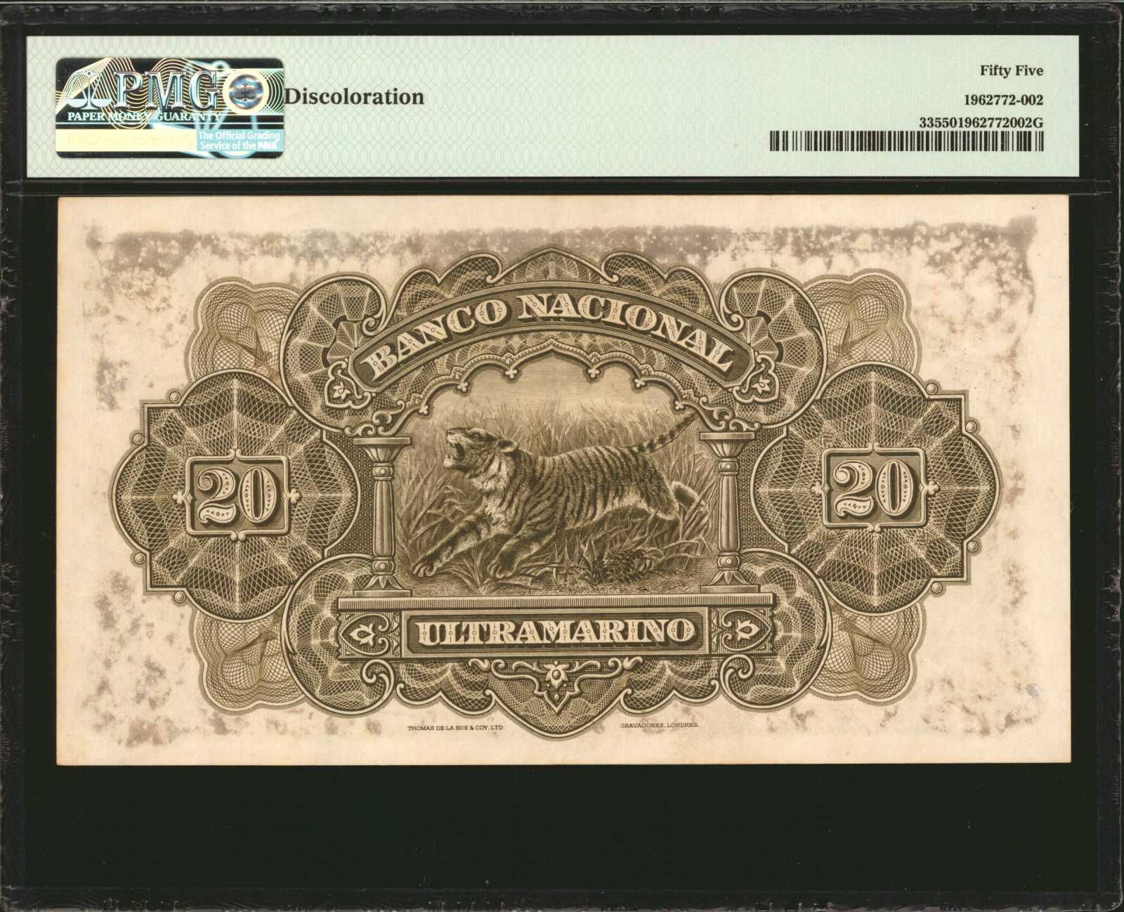 image for: Portuguese India  20 rupias(B321e)