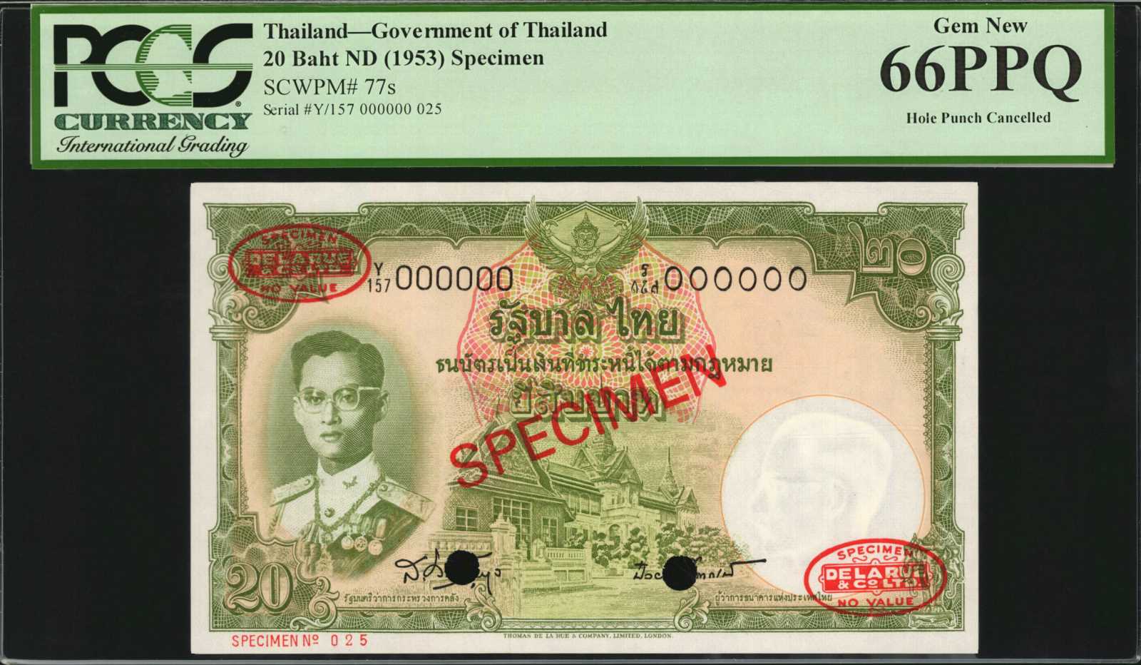 image for: Thailand  20 ??? (baht) (B148h)
