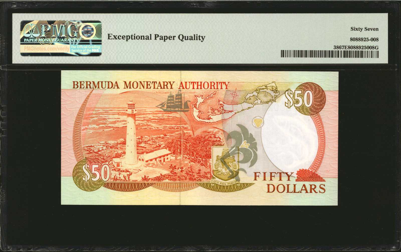image for: Bermuda  50 dollars (B212as)