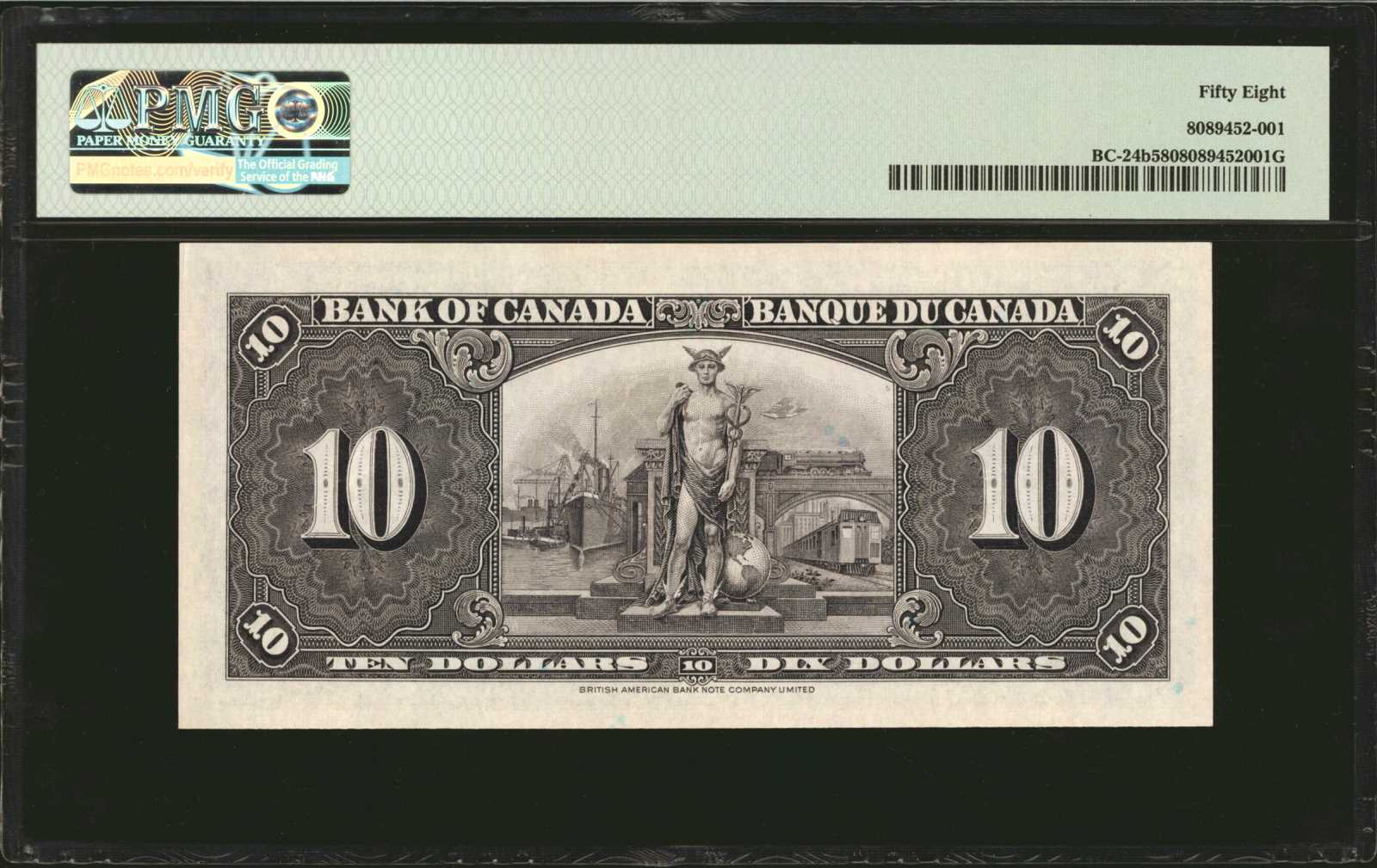 image for: Canada  10 dollars (B324s)