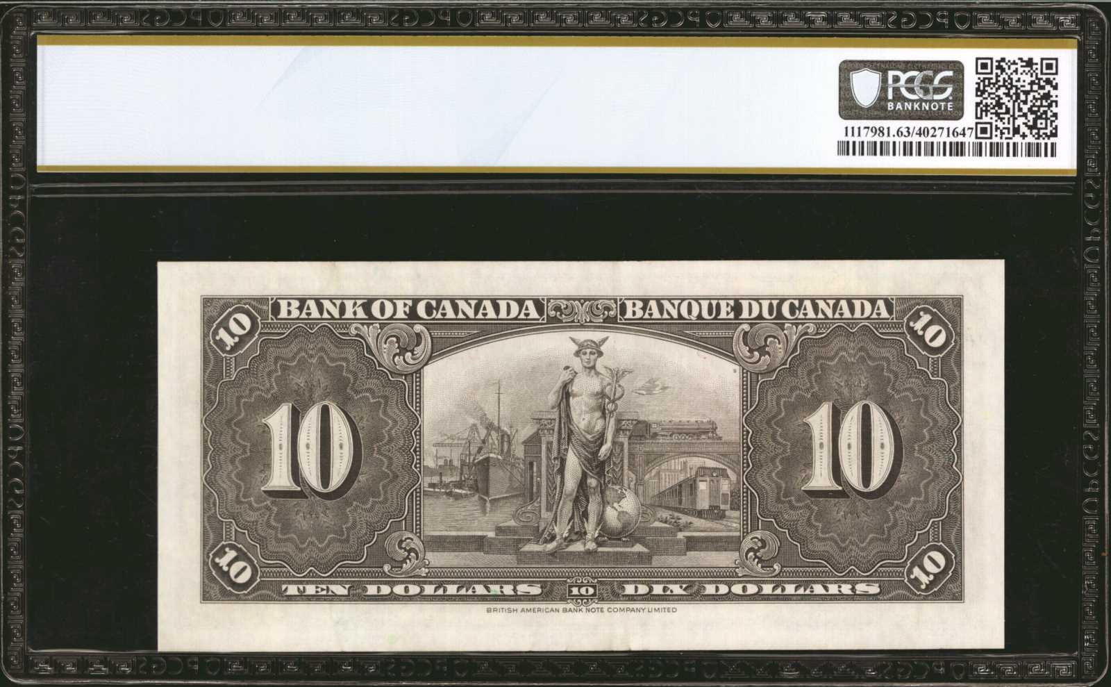 image for: Canada  10 dollars (B324s)