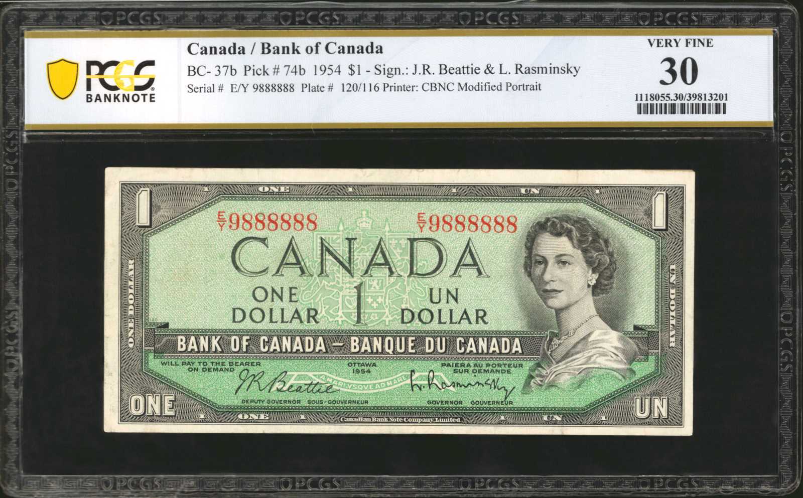 image for: Canada  1 dollar (B337a)