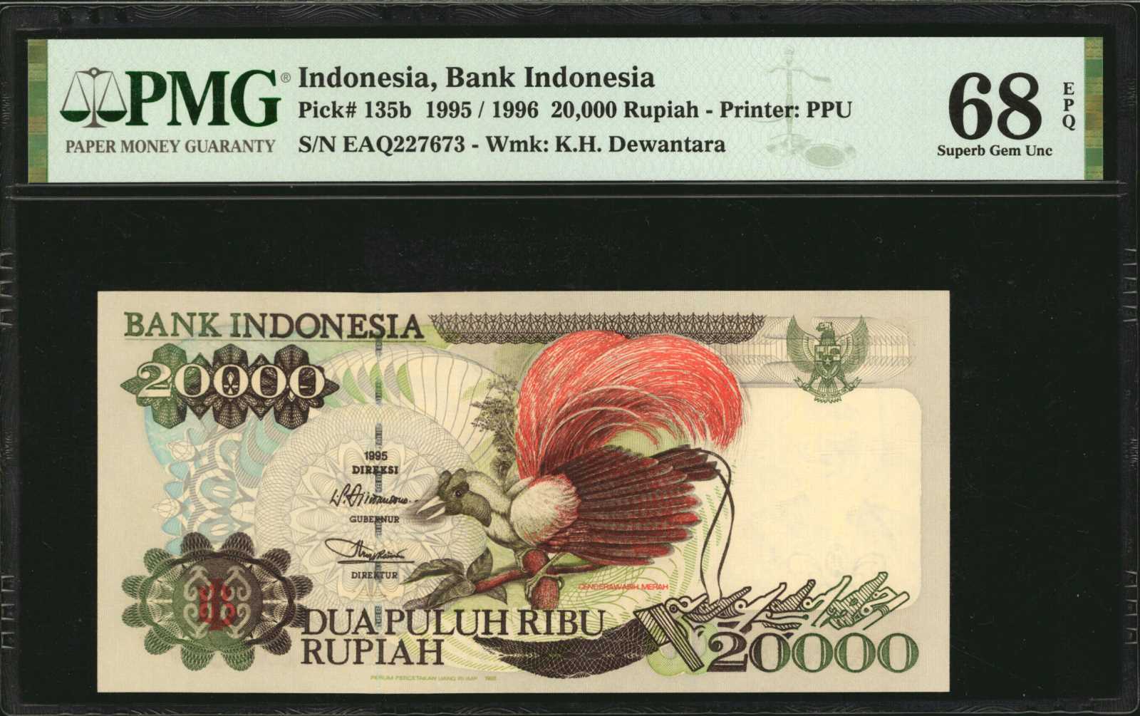 image for: Indonesia  20,000 rupiah (B590es)