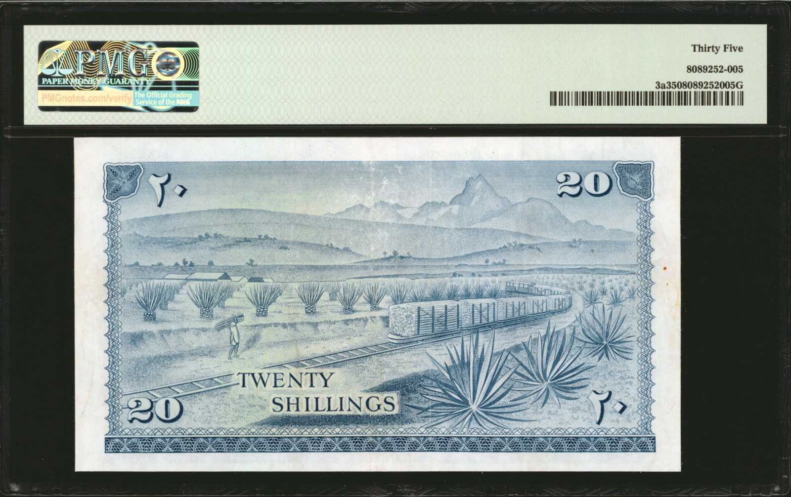 image for: Kenya  20 shillings (B103t)