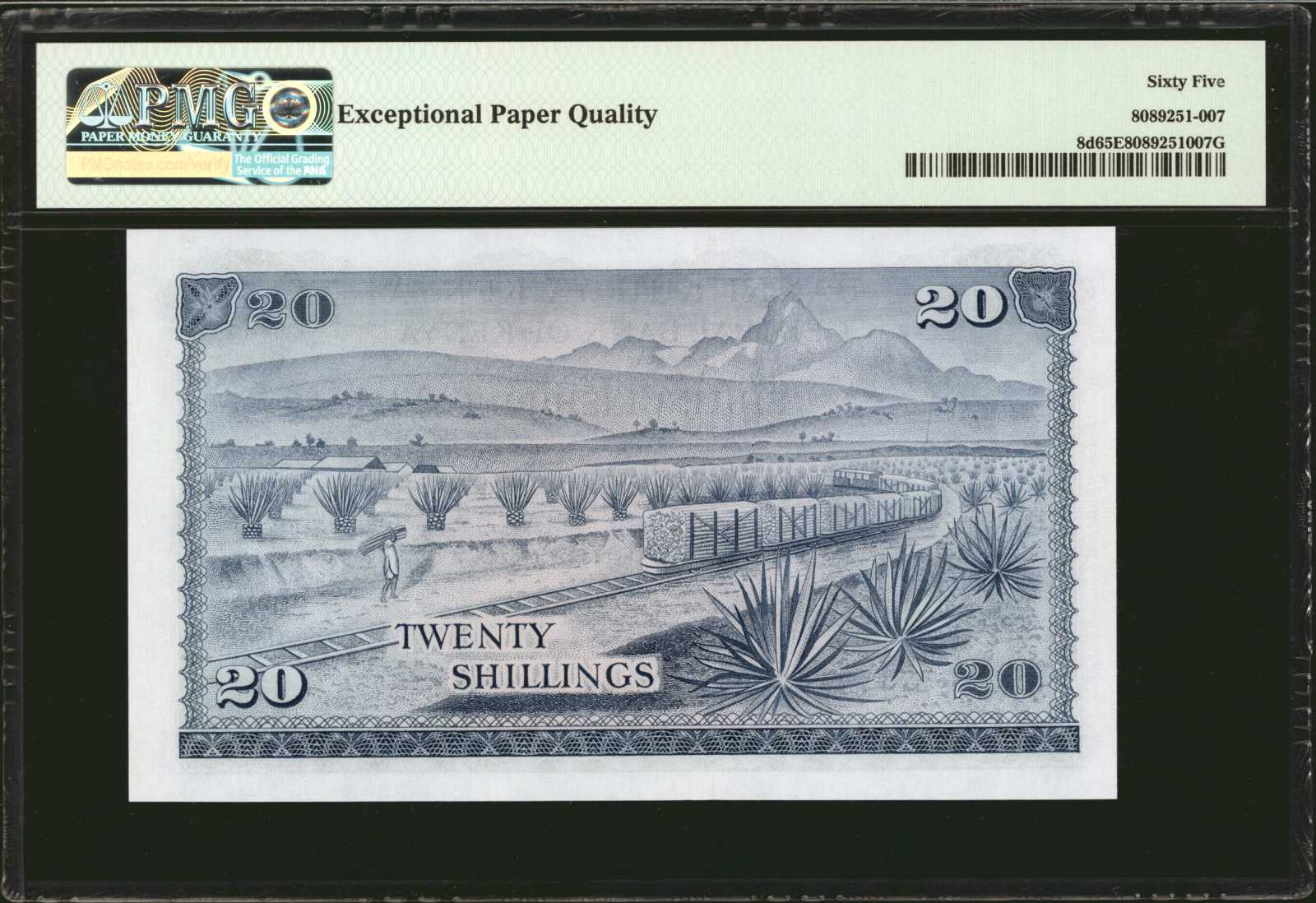 image for: Kenya  20 shillings (B108ds)