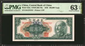 image for: China National Banks 100,000 gold yuan(B3272a)